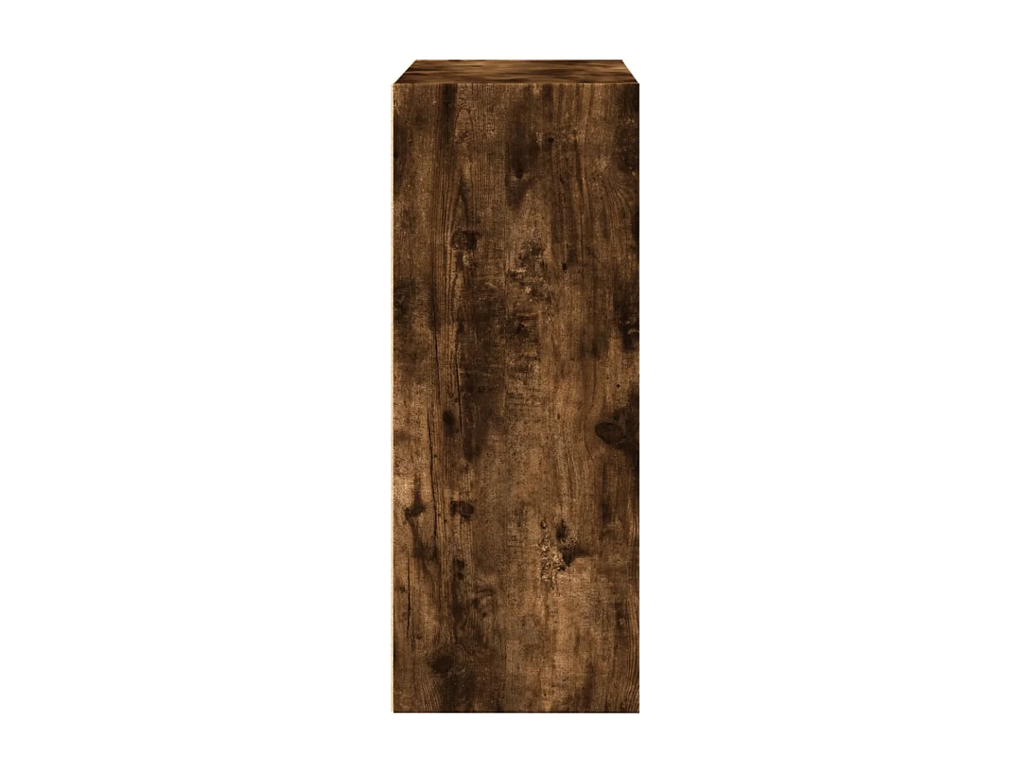 Bibliothèque | Etagère de rangement | Meuble de rangement chêne fumé 80x30x77 cm bois d'ingénierie