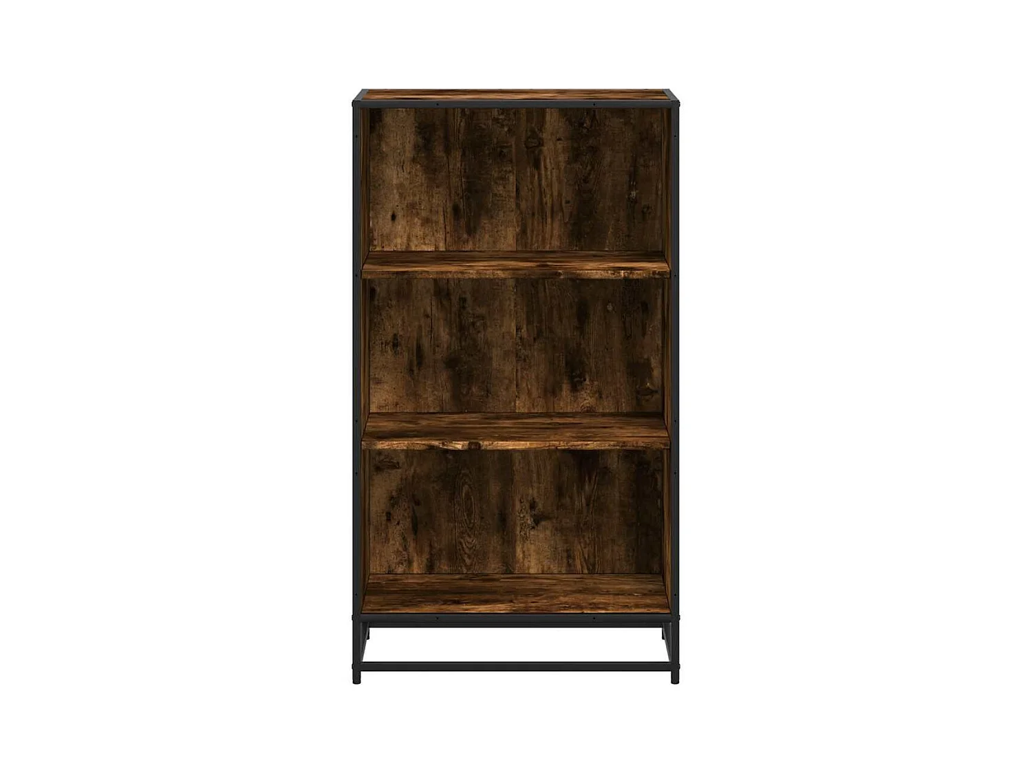 Bibliothèque | Etagère de rangement | Meuble de rangement chêne fumé 60x35x107,5 cm bois d'ingénierie