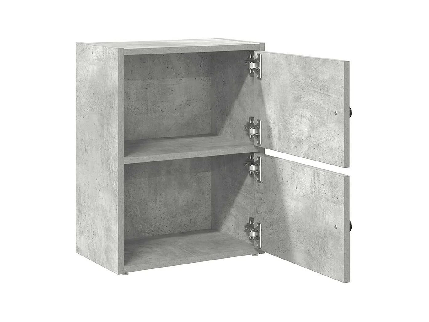 Bibliothèque | Etagère de rangement | Meuble de rangement gris béton 40x24x52 cm bois d'ingénierie