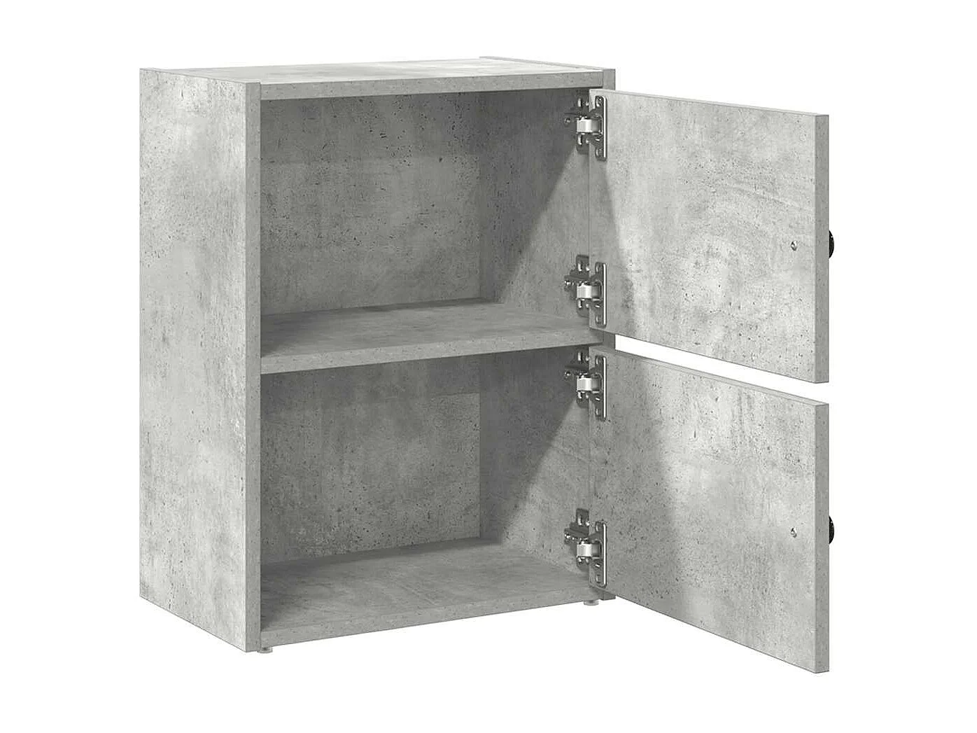 Libreria | Scaffale | Mobile di stoccaggio Grigio Cemento 40x24x52 cm in Legno Multistrato