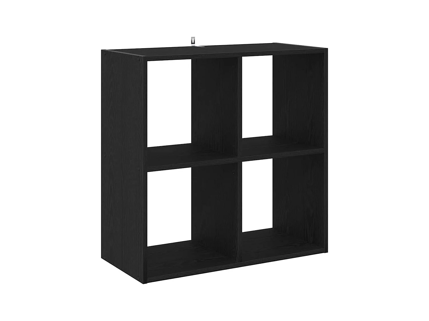 Bibliothèque | Etagère de rangement | Meuble de rangement Chêne Noir 68,5x32x68,5 cm Bois d'ingénierie