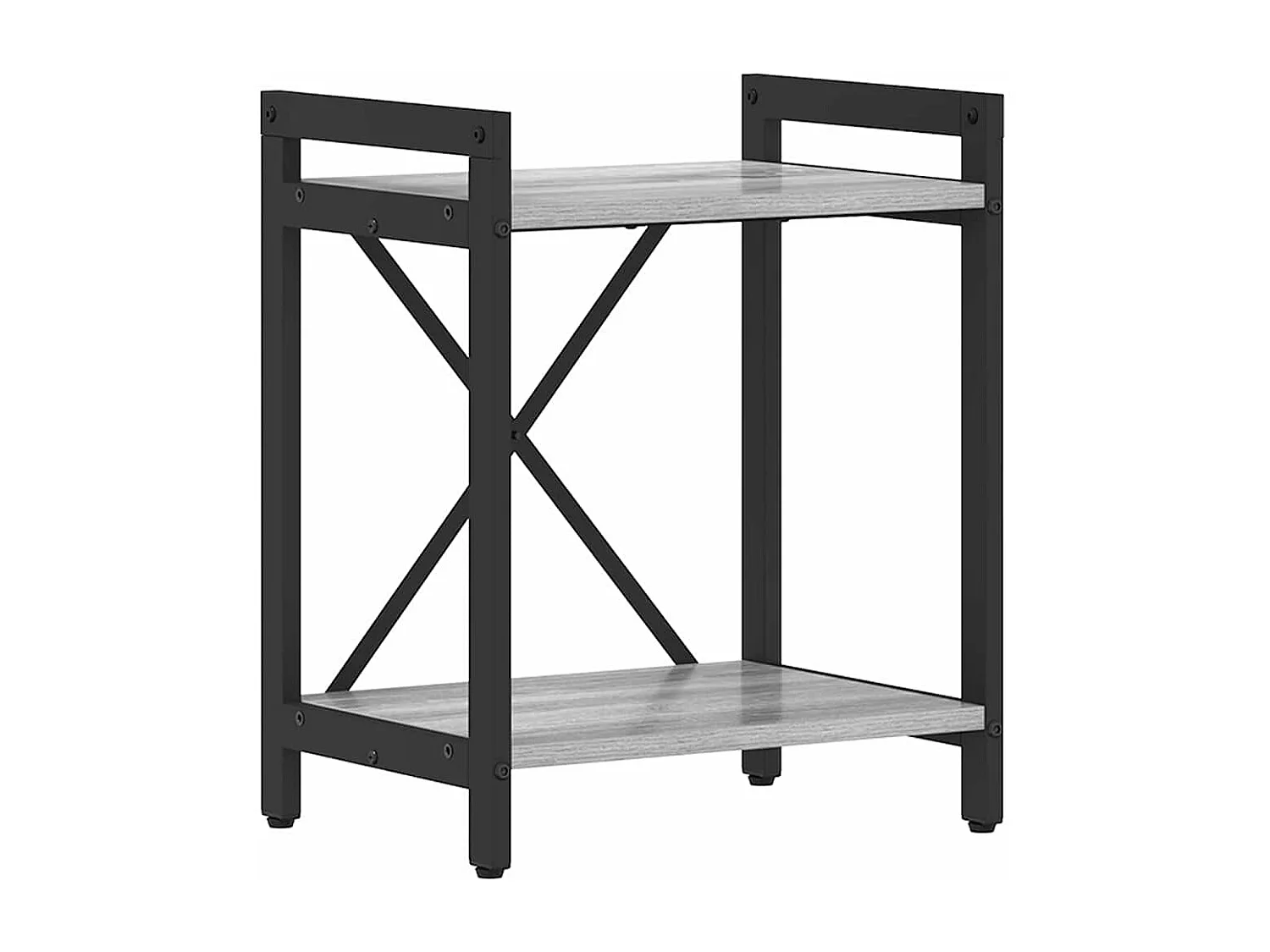 Bibliothèque | Etagère de rangement | Meuble de rangement Sonoma gris 40 x 30 x 48.5 cm Bois d'ingénierie