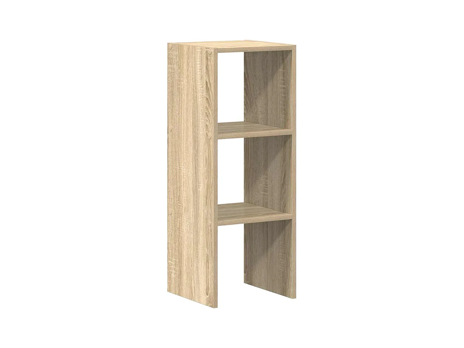 Bibliothèque | Etagère de rangement | Meuble de rangement empilable chêne sonoma 30x30x80 cm bois ingénierie