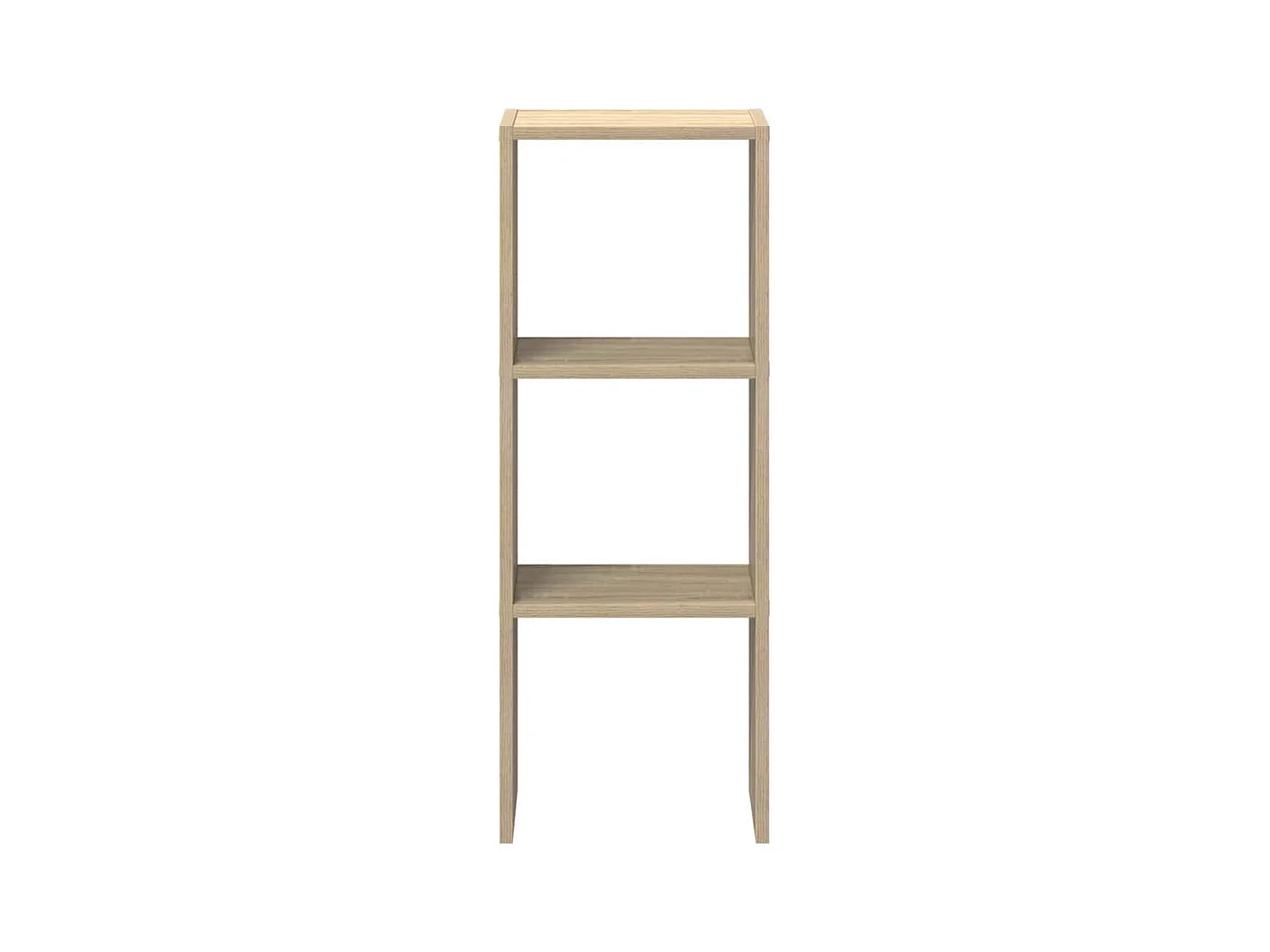 Bibliothèque | Etagère de rangement | Meuble de rangement empilable chêne sonoma 30x30x80 cm bois ingénierie