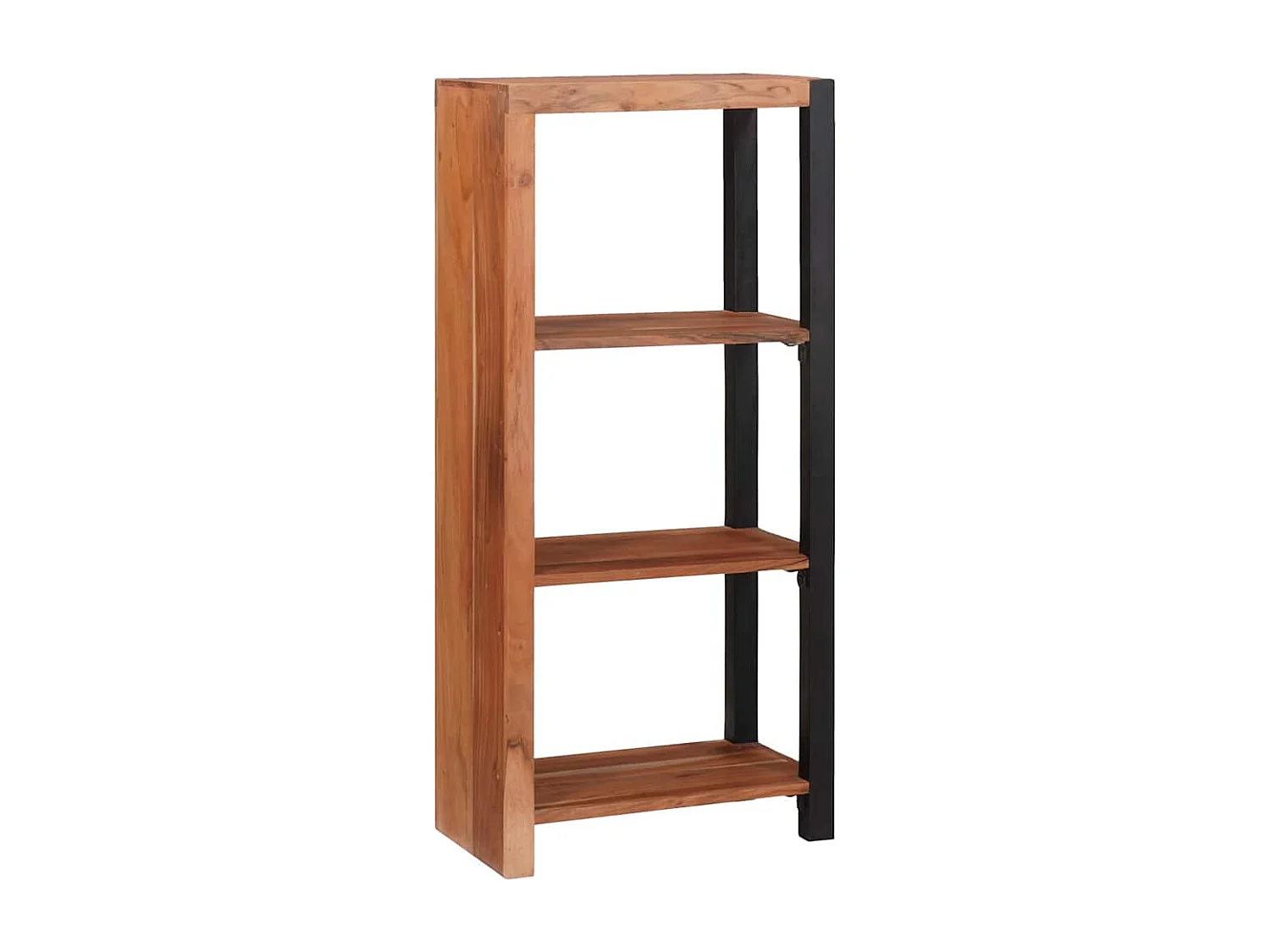 Libreria | Scaffale | Mobile di stoccaggio Marrone, Nero 50 x 30 x 110 cm