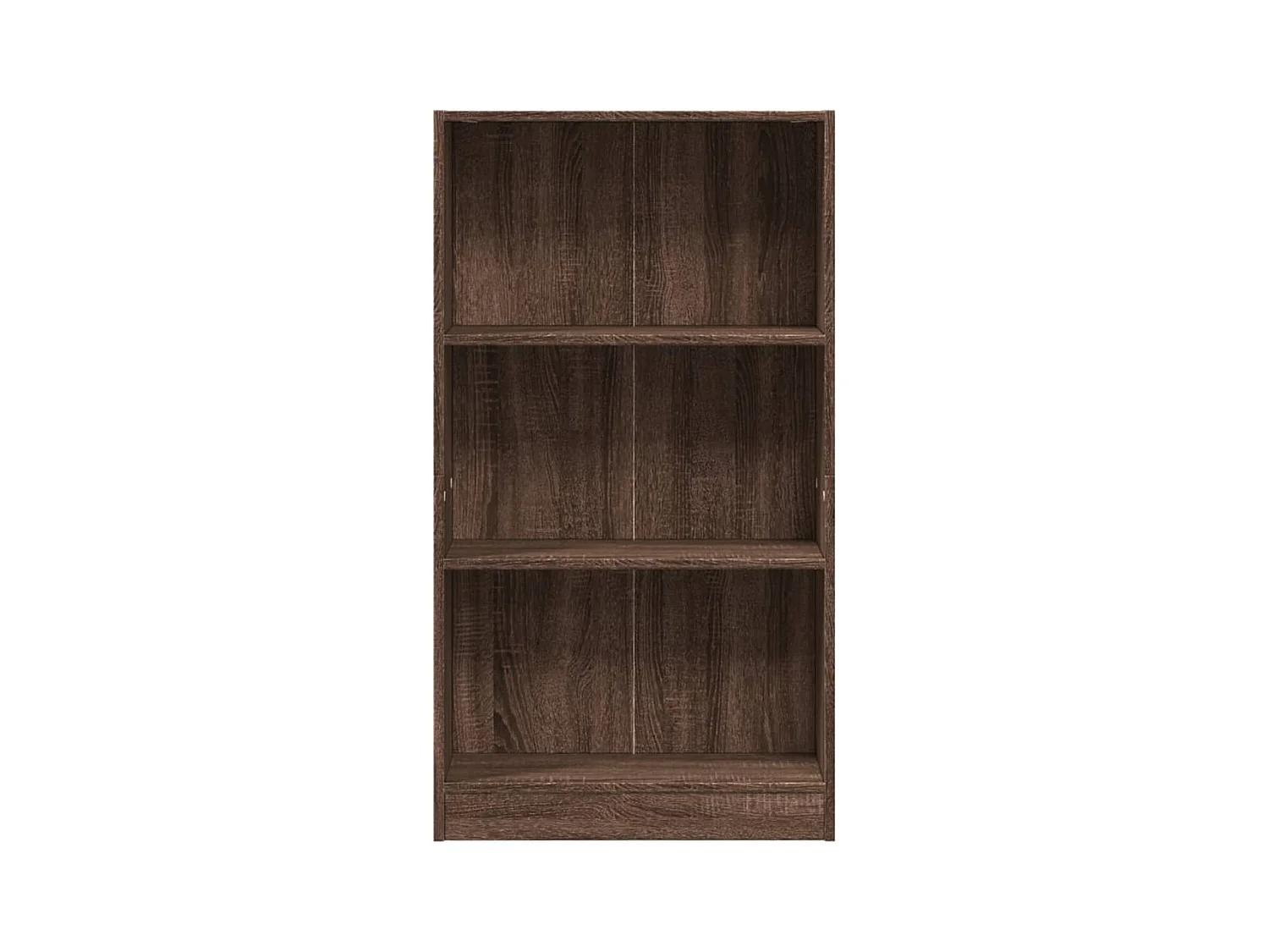 Bibliothèque | Etagère de rangement | Meuble de rangement chêne marron 60x24x109 cm bois d'ingénierie