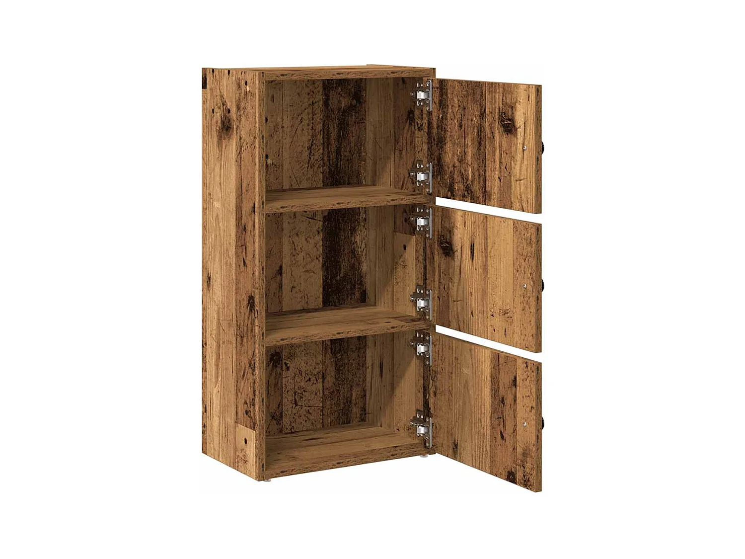 Bibliothèque | Etagère de rangement | Meuble de rangement vieux bois 40x24x77 cm bois d'ingénierie