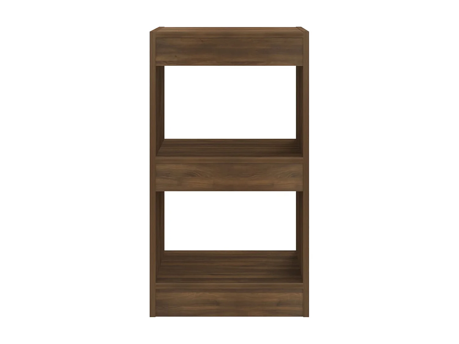 Libreria | Scaffale | Mobile di stoccaggio Divisorio Rovere Marrone 40x30x72 cm