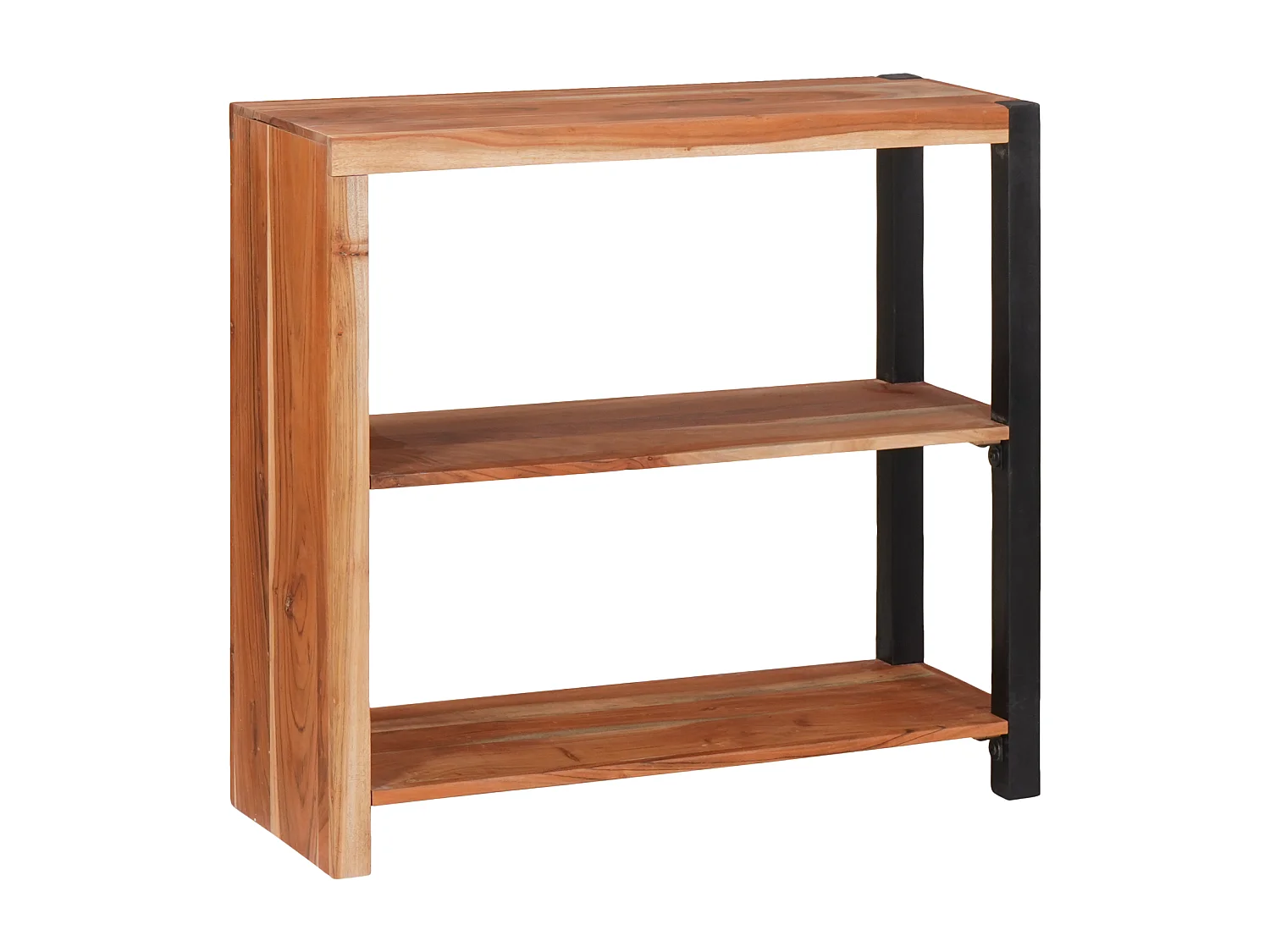 Bibliothèque | Etagère de rangement | Meuble de rangement 80 x 30 x 110 cm Bois d'Acacia Massif