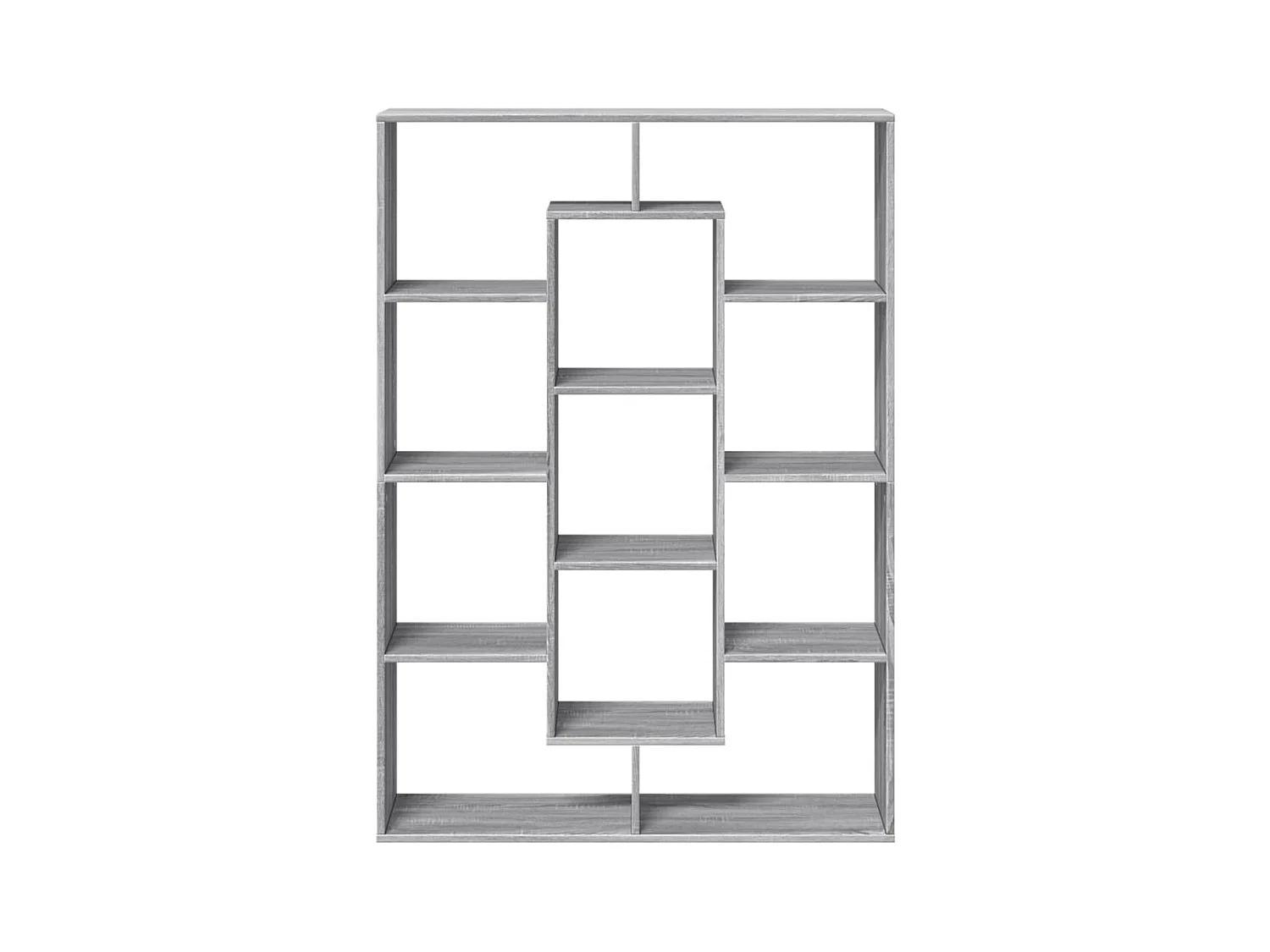 Bibliothèque | Etagère de rangement | Meuble de rangement sonoma gris 102x29x143 cm bois d'ingénierie