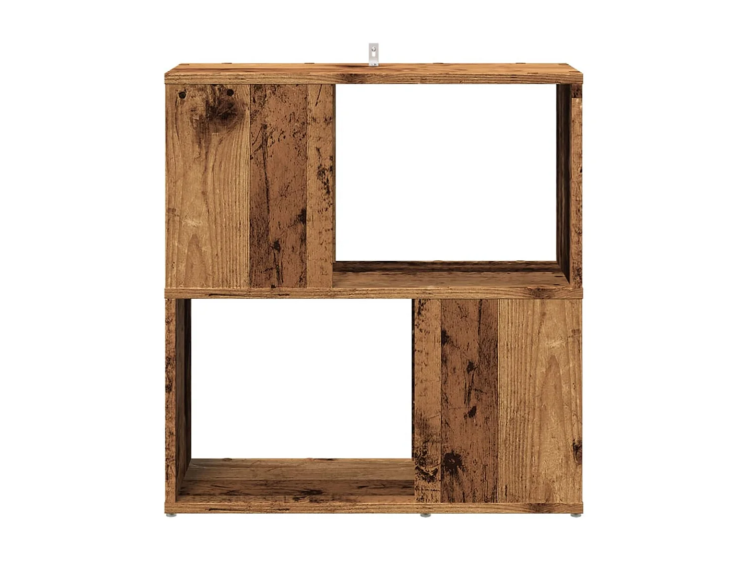 Bibliothèque | Etagère de rangement | Meuble de rangement vieux bois 60x24x63 cm bois d'ingénierie