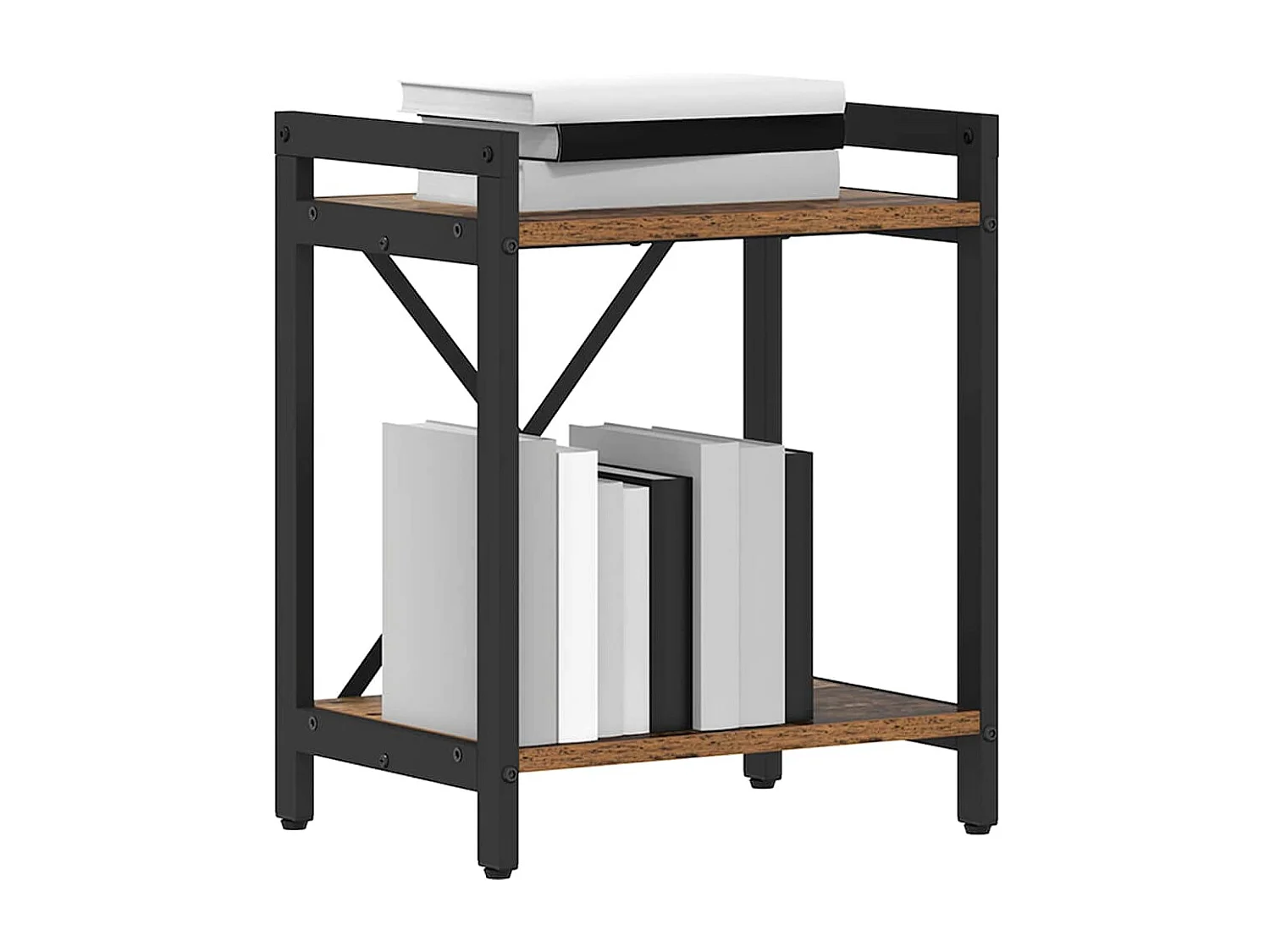 Bibliothèque | Etagère de rangement | Meuble de rangement Bois ancien 40 x 30 x 48.5 cm Bois d'ingénierie