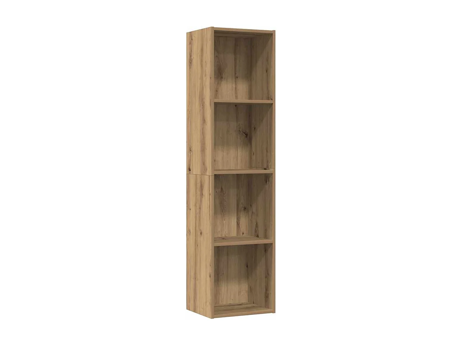 Libreria | Scaffale | Mobile di stoccaggio Mobile TV Legno Antico 36x30x143 cm Legno Multistrato