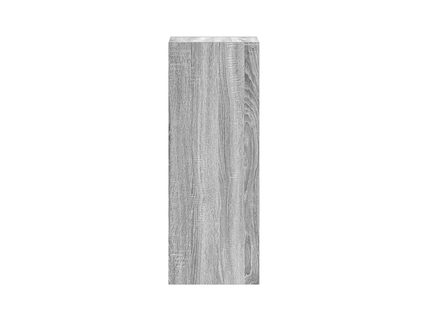 Bibliothèque | Etagère de rangement | Meuble de rangement empilable sonoma gris 30x30x80 cm bois ingénierie