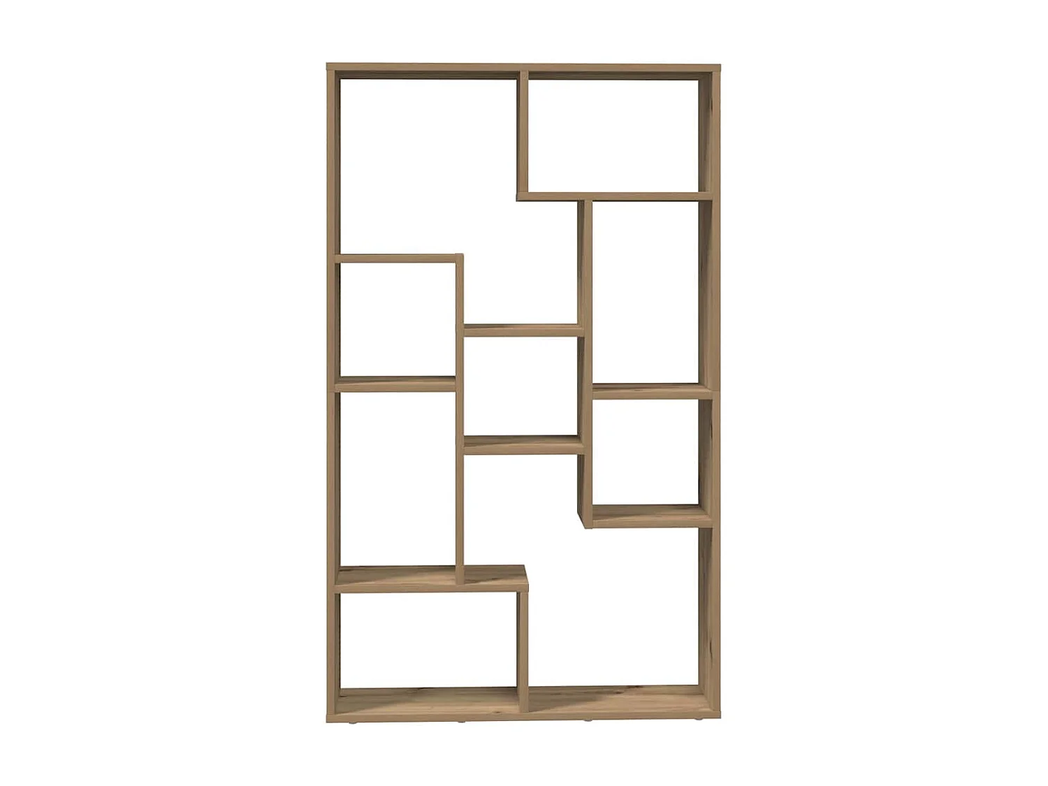 Libreria | Scaffale | Mobile di stoccaggio Rovere Artigianale 72x20x120 cm in Truciolato