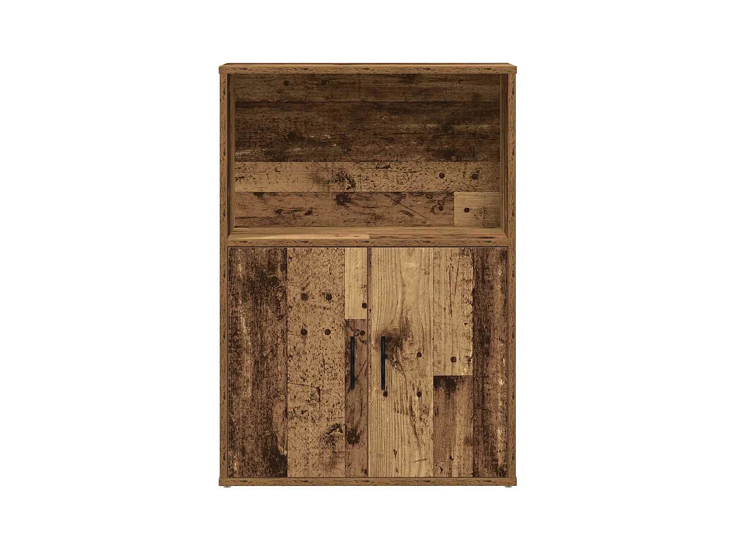 Bibliothèque | Etagère de rangement | Meuble de rangement vieux bois 60x24x85 cm bois d'ingénierie