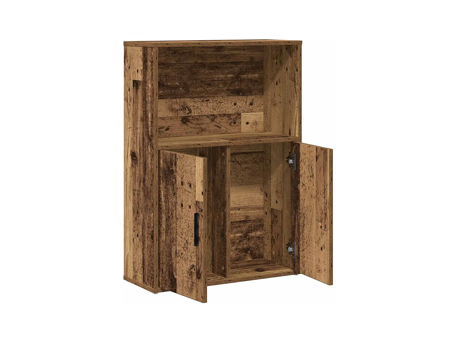 Bibliothèque | Etagère de rangement | Meuble de rangement vieux bois 60x24x85 cm bois d'ingénierie