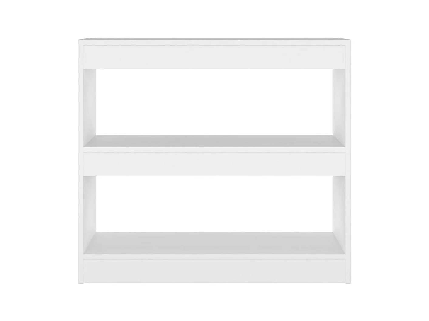 Bibliothèque | Etagère de rangement | Meuble de rangement Blanc 80x30x72 cm