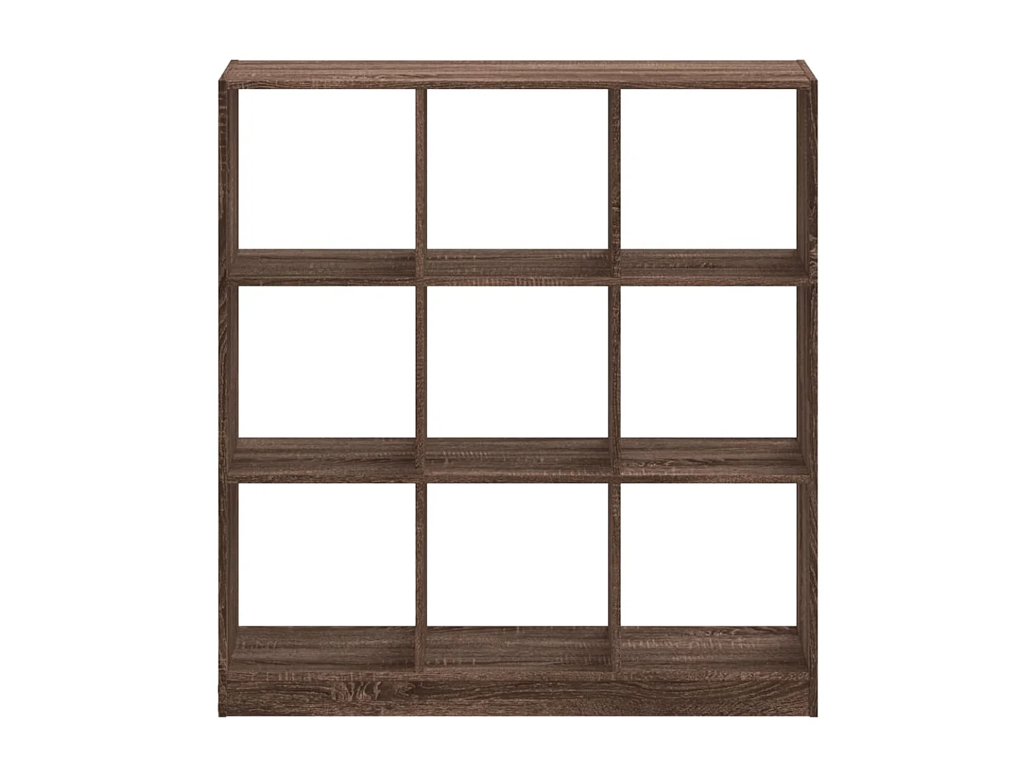 Bibliothèque | Etagère de rangement | Meuble de rangement chêne marron 102x32x108 cm bois d'ingénierie
