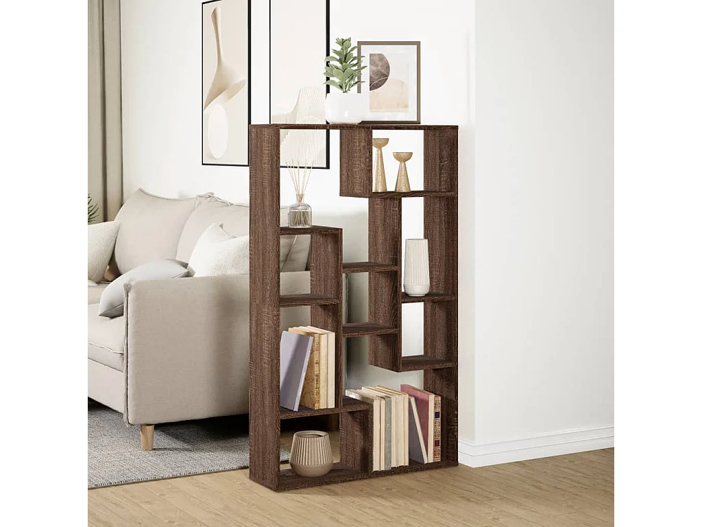 Libreria | Scaffale | Mobile di stoccaggio Rovere Sonoma 72x20x120 cm in Truciolato