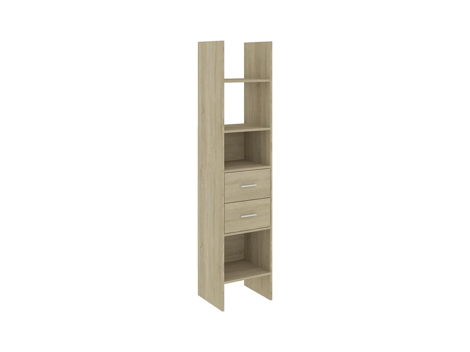 Bibliothèque | Etagère de rangement | Meuble de rangement Chêne sonoma 40x35x180 cm Bois d’ingénierie