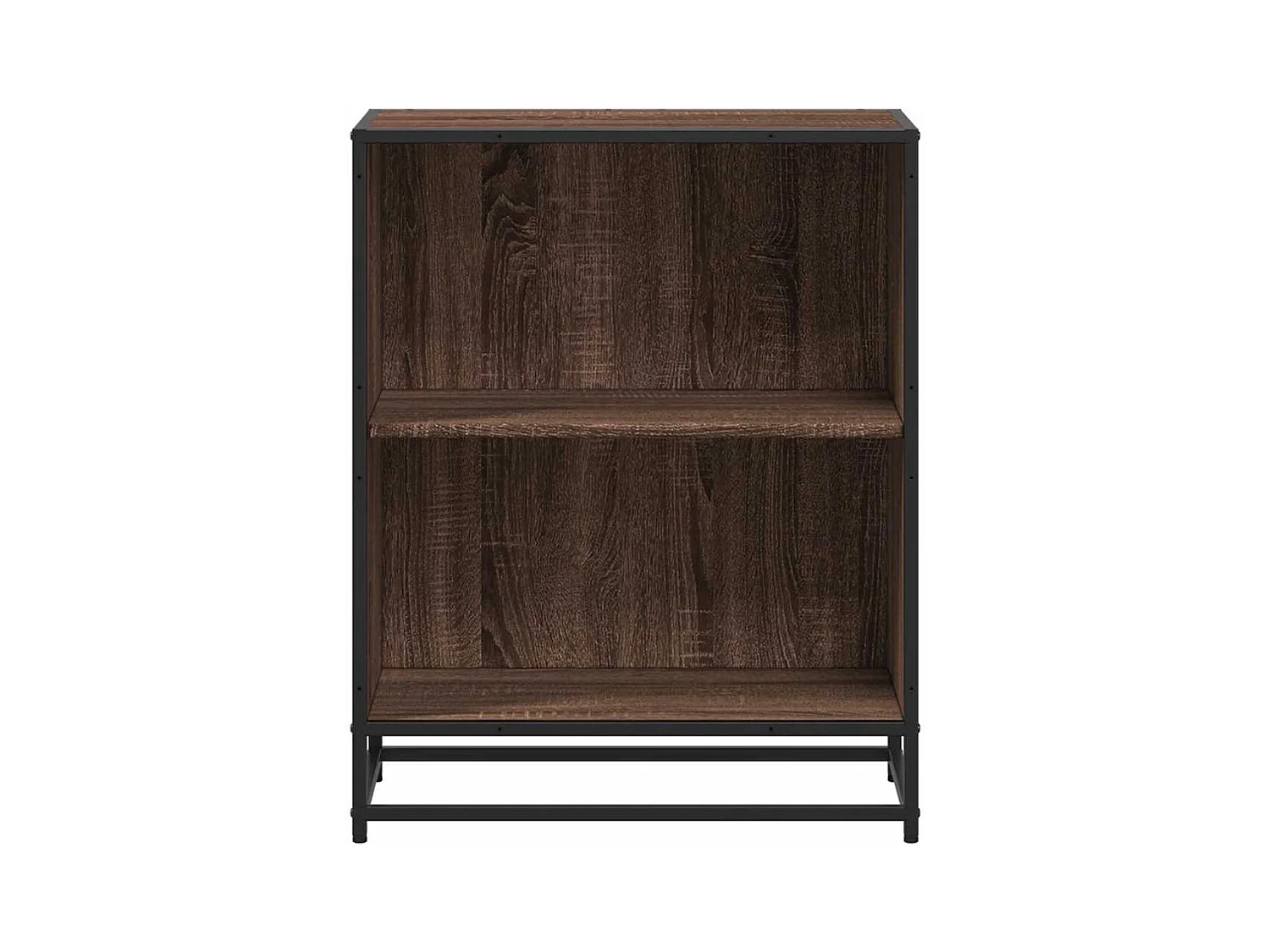 Bibliothèque | Etagère de rangement | Meuble de rangement chêne marron 60x35x76 cm bois d'ingénierie