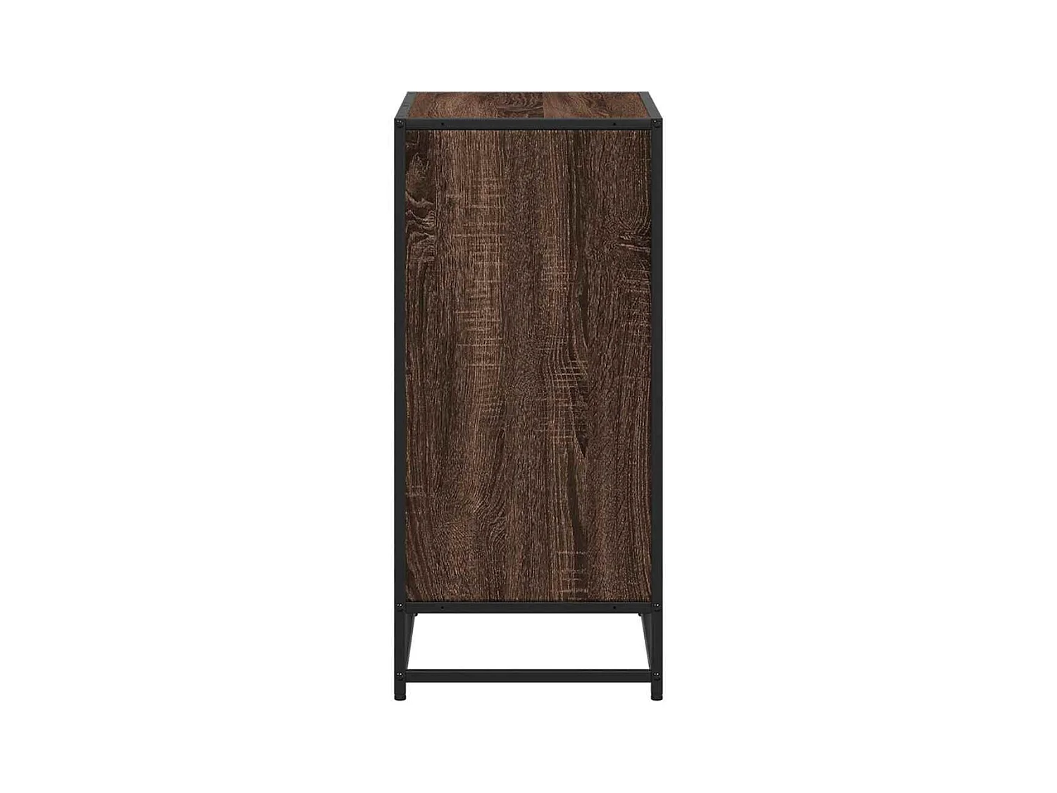 Bibliothèque | Etagère de rangement | Meuble de rangement chêne marron 60x35x76 cm bois d'ingénierie