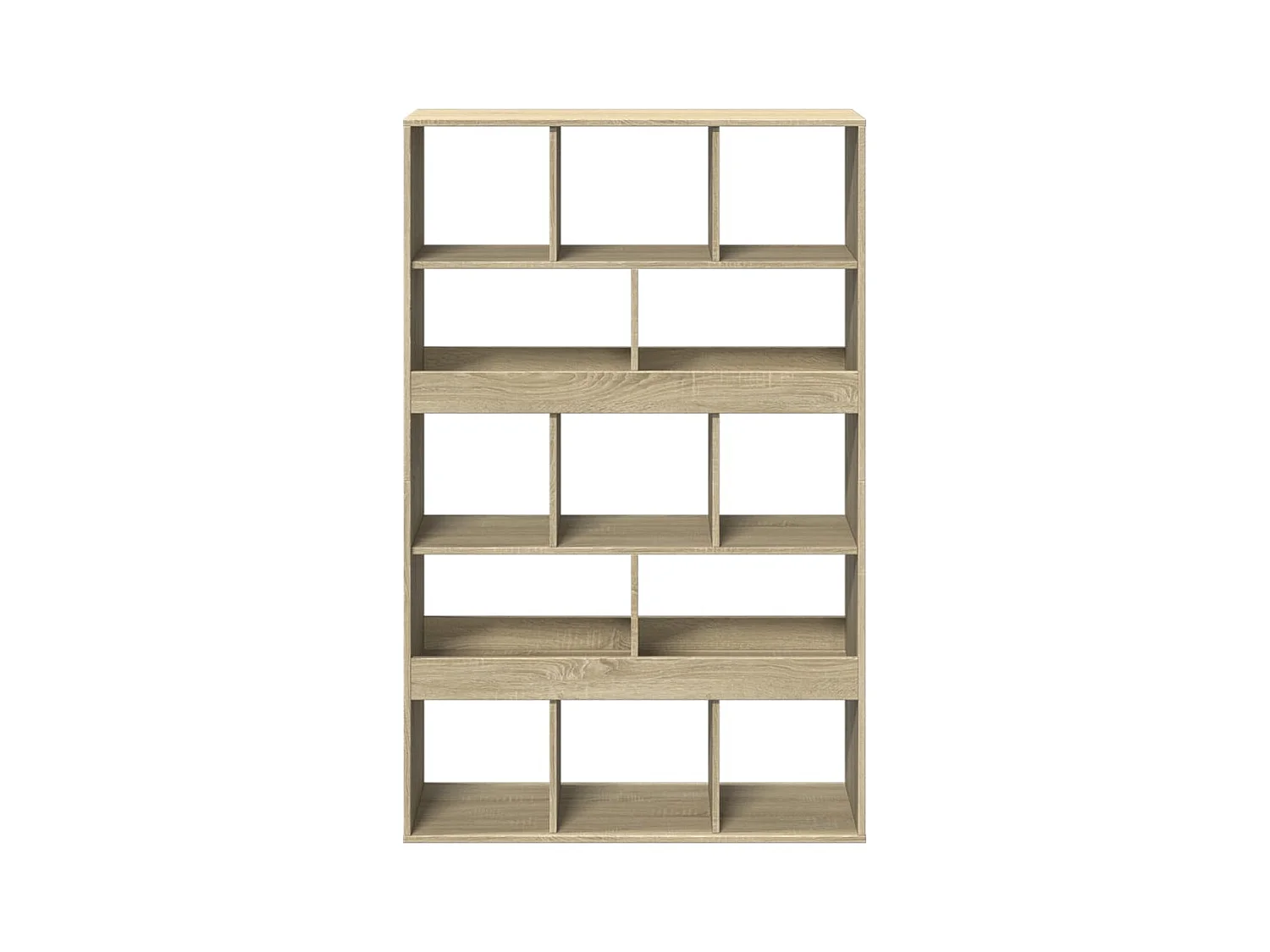 Bibliothèque | Etagère de rangement | Meuble de rangement chêne sonoma 100x33x156,5 cm bois d'ingénierie