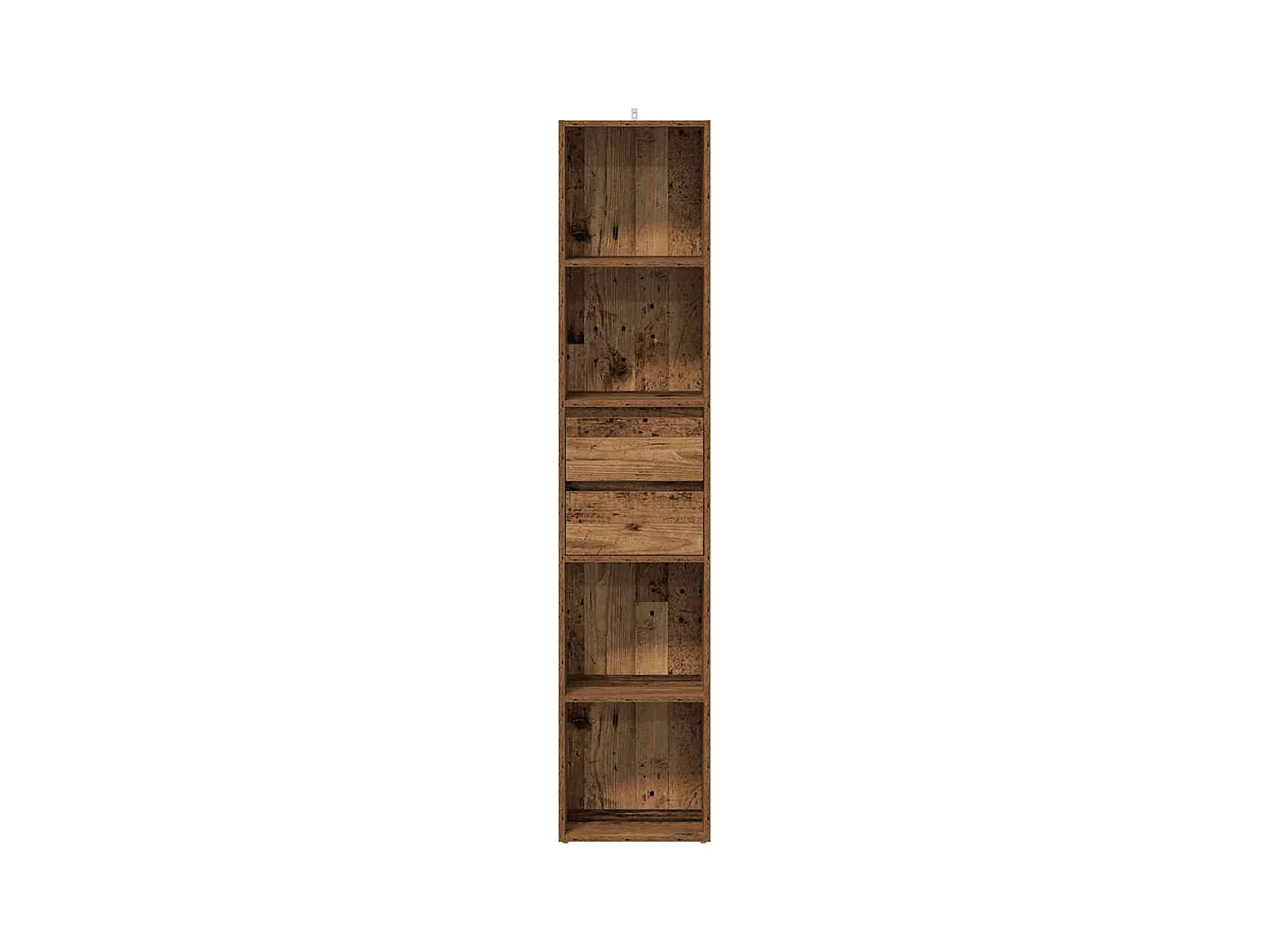 Bibliothèque | Etagère de rangement | Meuble de rangement vieux bois 36x30x171 cm bois d'ingénierie