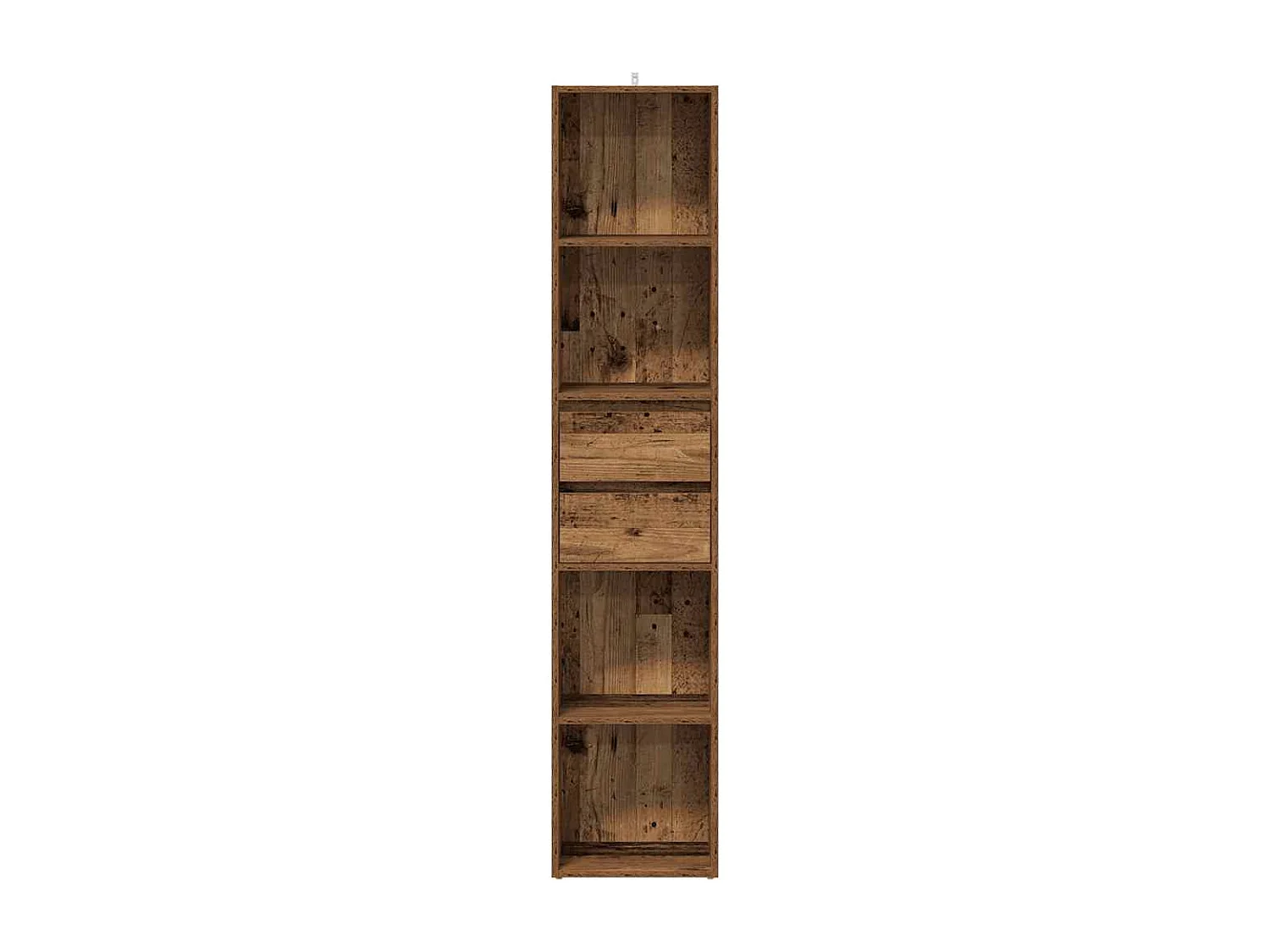 Libreria | Scaffale | Mobile di stoccaggio Legno Antico 36x30x171 cm in Legno Multistrato