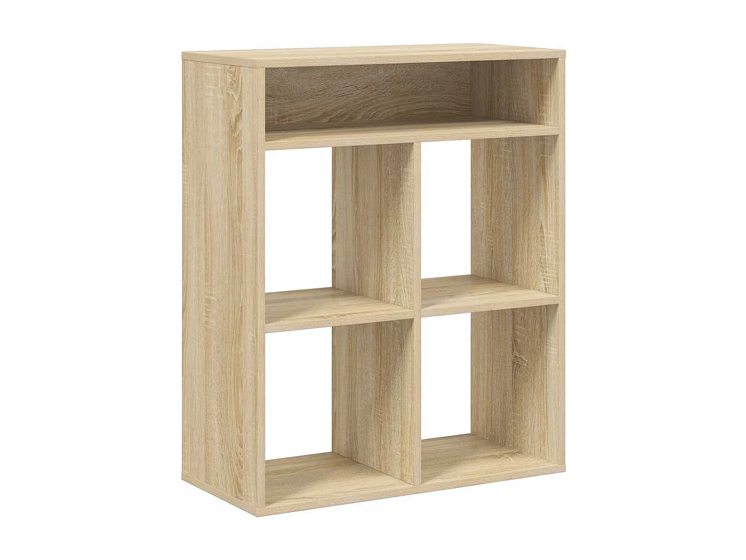 Bibliothèque | Etagère de rangement | Meuble de rangement chêne sonoma 66x31x80 cm bois d'ingénierie