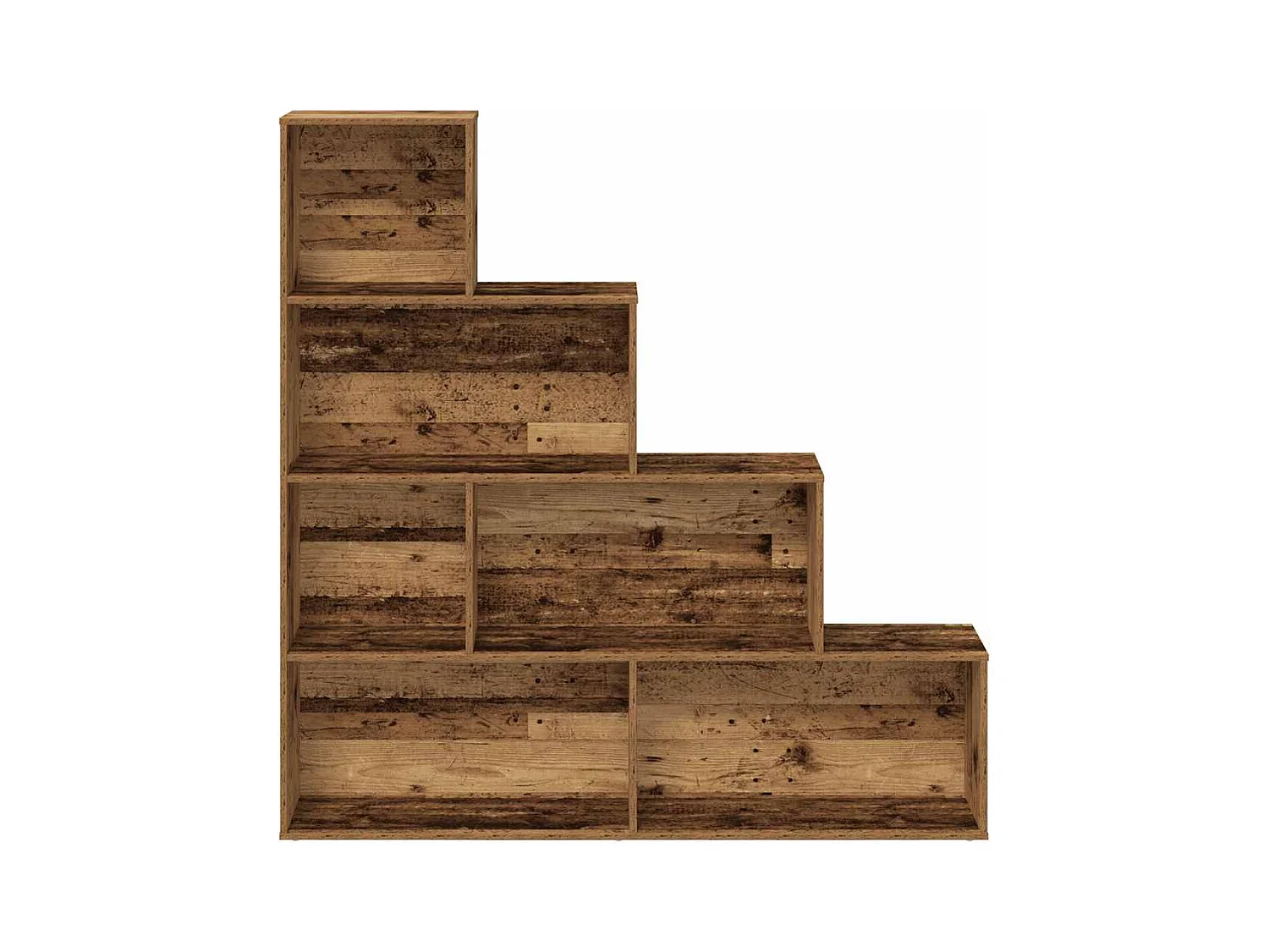 Bibliothèque | Etagère de rangement | Meuble de rangement vieux bois 157x24x160 cm bois d'ingénierie