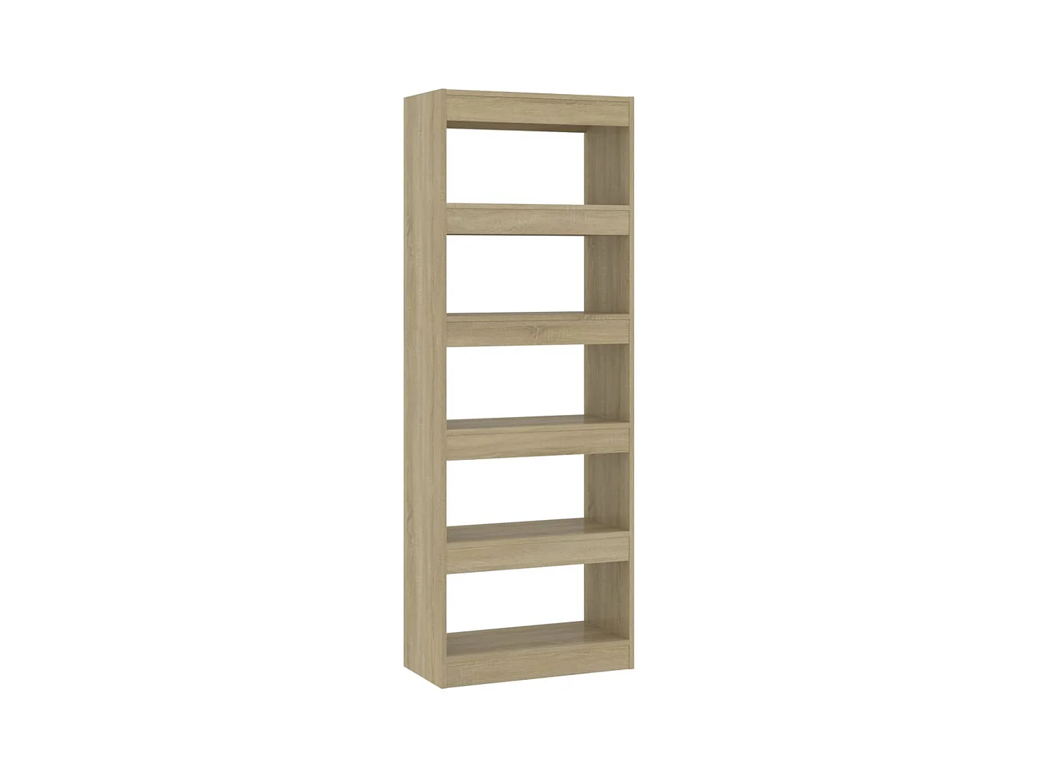 Bibliothèque | Etagère de rangement | Meuble de rangement chêne sonoma bois d'ingénierie