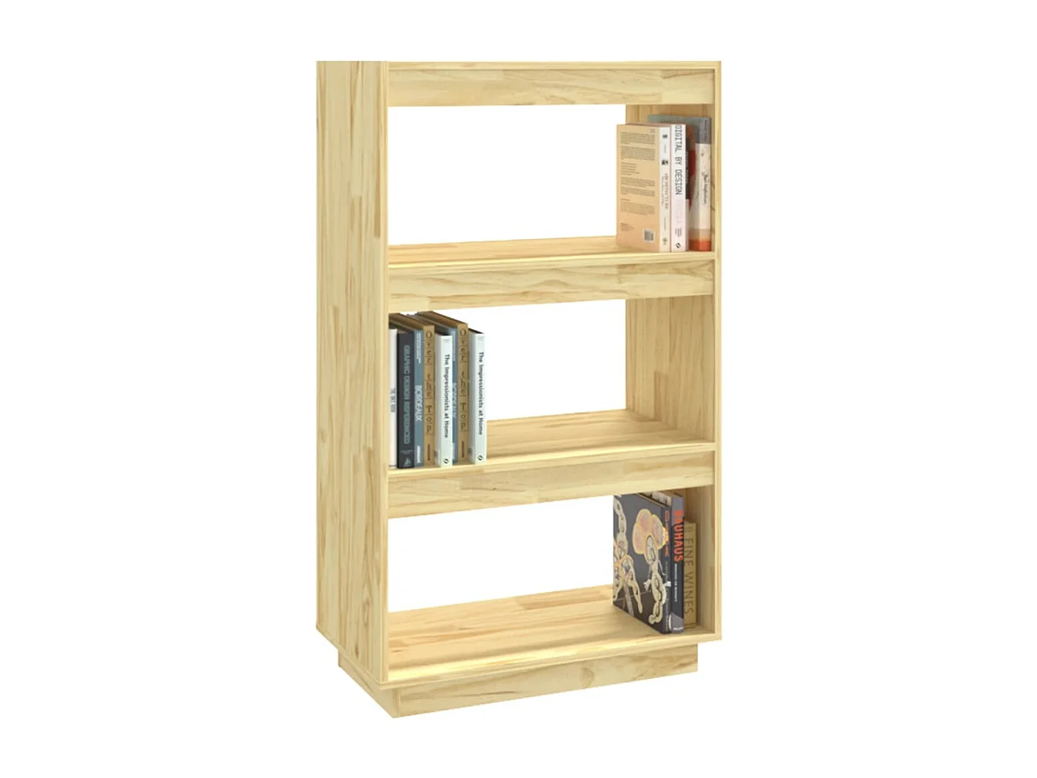 Bibliothèque | Etagère de rangement | Meuble de rangement 60x35x103 cm pin massif