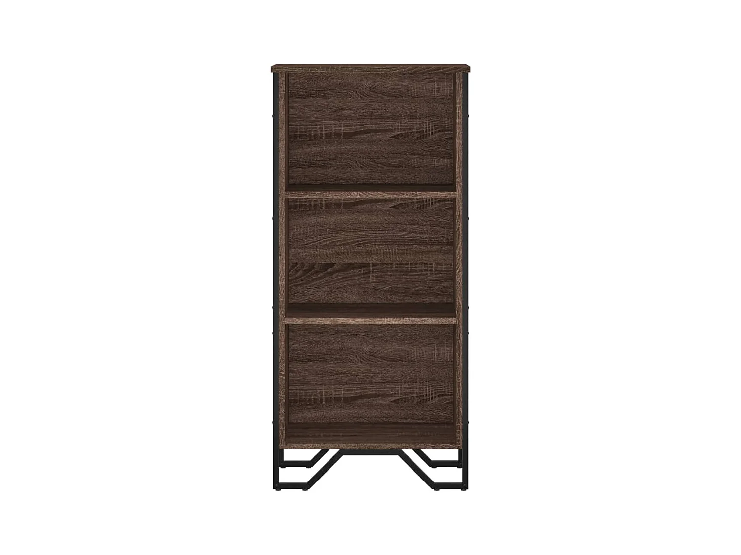 Bibliothèque | Etagère de rangement | Meuble de rangement chêne marron 50x31x106 cm bois d'ingénierie