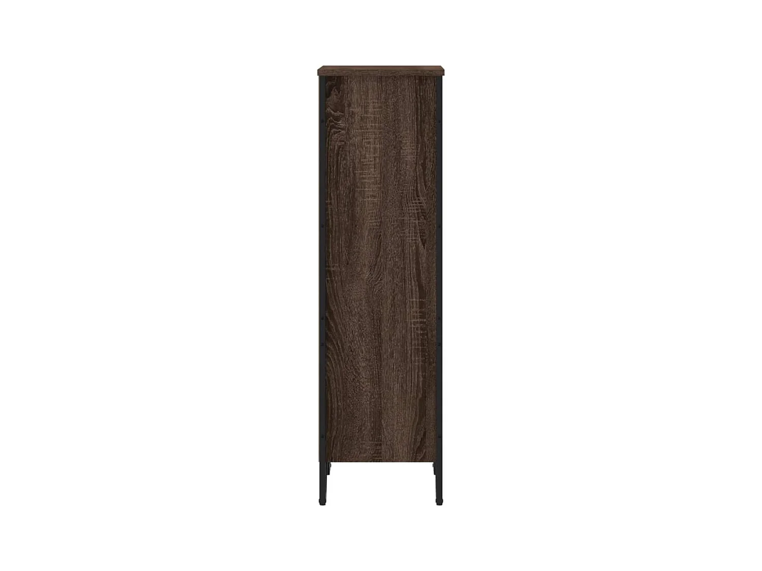 Bibliothèque | Etagère de rangement | Meuble de rangement chêne marron 50x31x106 cm bois d'ingénierie