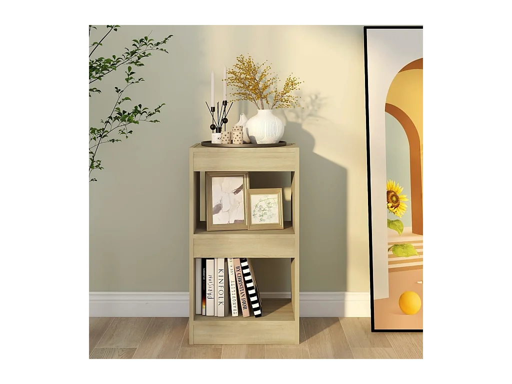 Bibliothèque | Etagère de rangement | Meuble de rangement Chêne Sonoma 40x30x72 cm