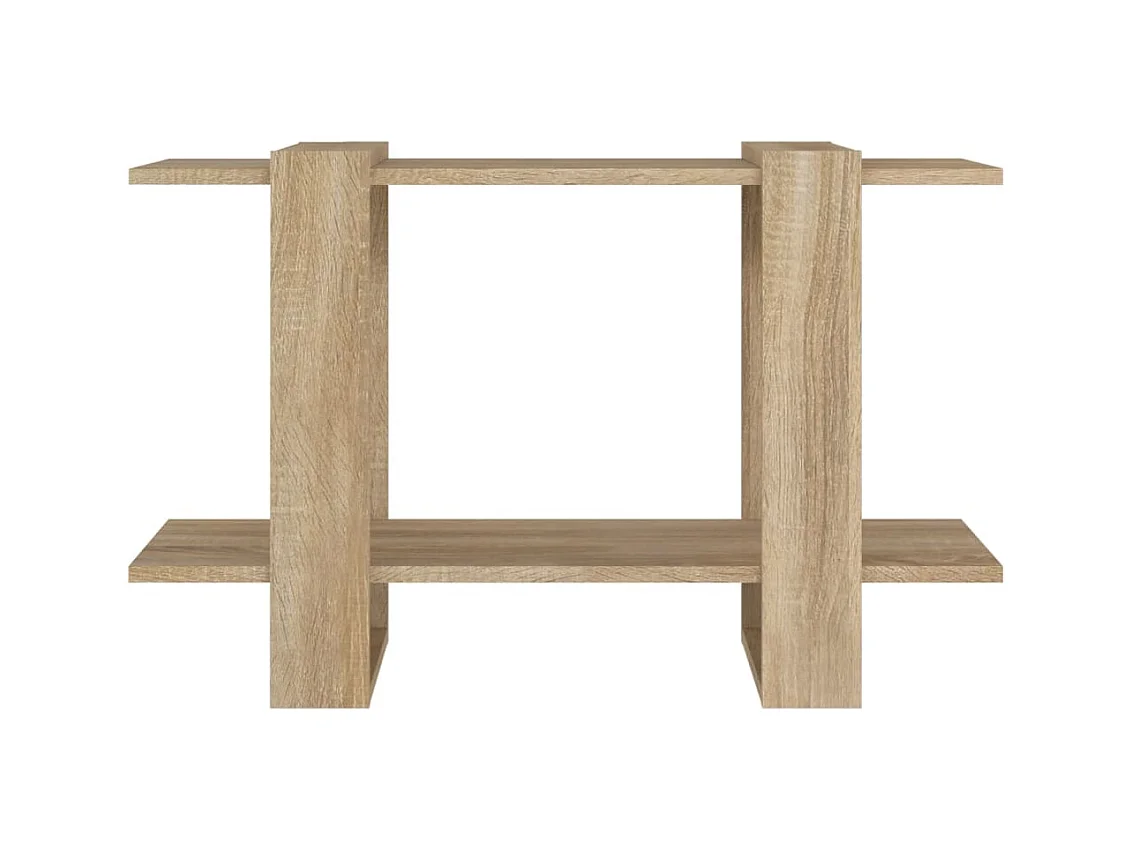 Bibliothèque | Etagère de rangement | Meuble de rangement Chêne sonoma 80x30x51 cm