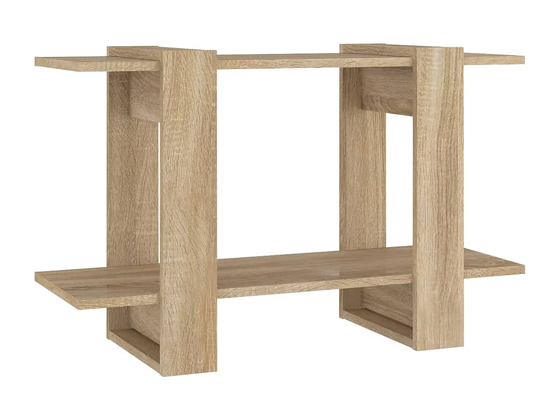 Libreria | Scaffale | Mobile di stoccaggio Divisorio Rovere Sonoma 80x30x51 cm
