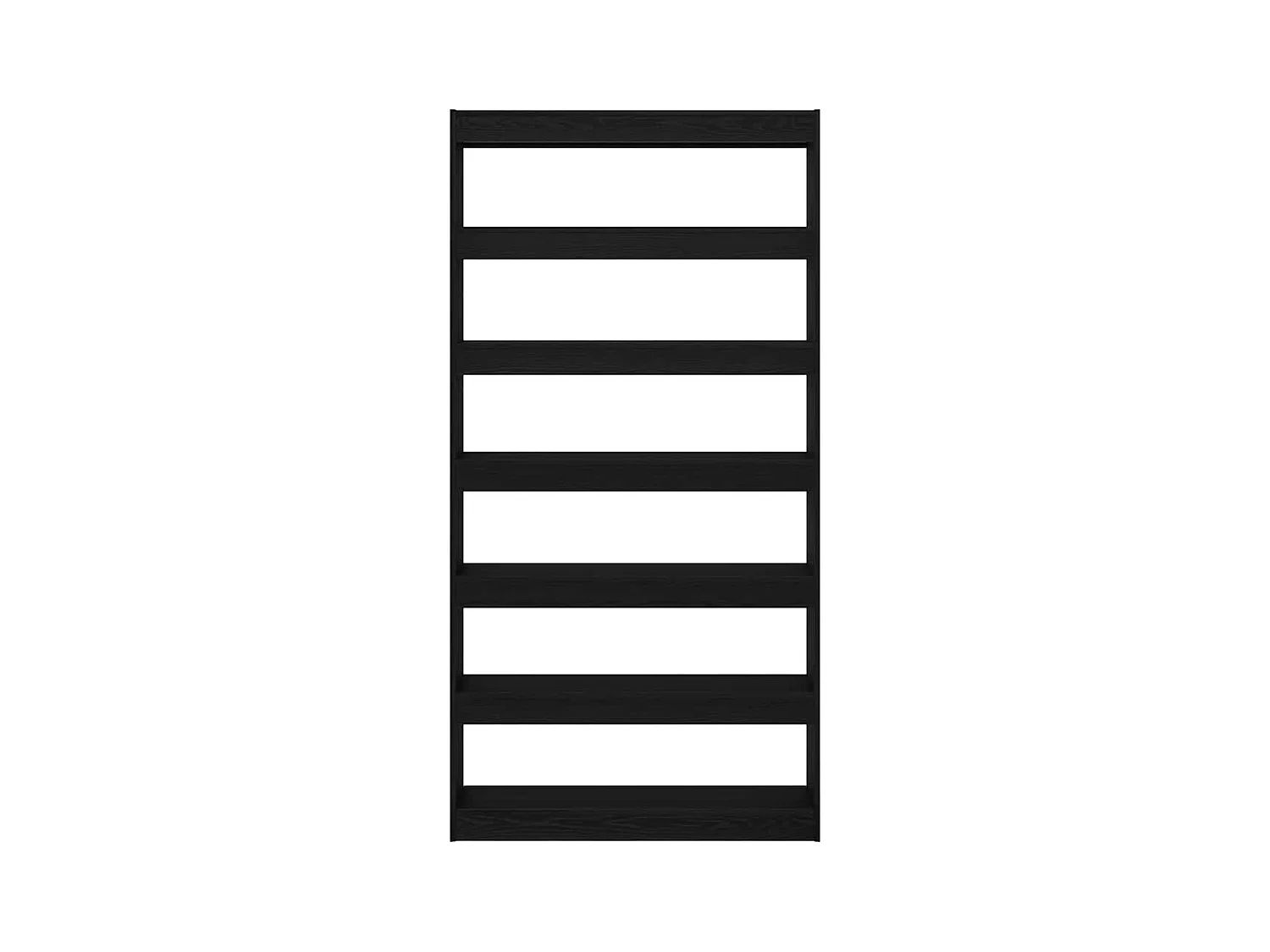 Armadio per Libri | Scaffale Libri | Mobile di stoccaggio Rovere nero Legno ingegnerizzato 100 x 30 x 198 cm