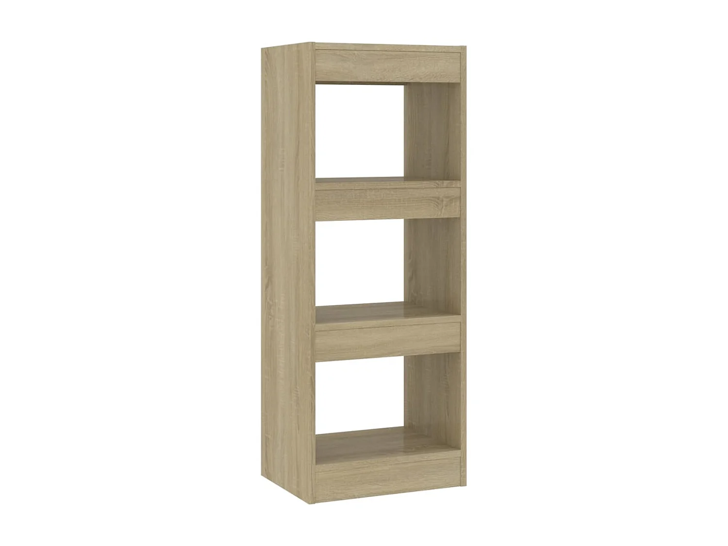 Bibliothèque | Etagère de rangement | Meuble de rangement chêne sonoma bois d'ingénierie