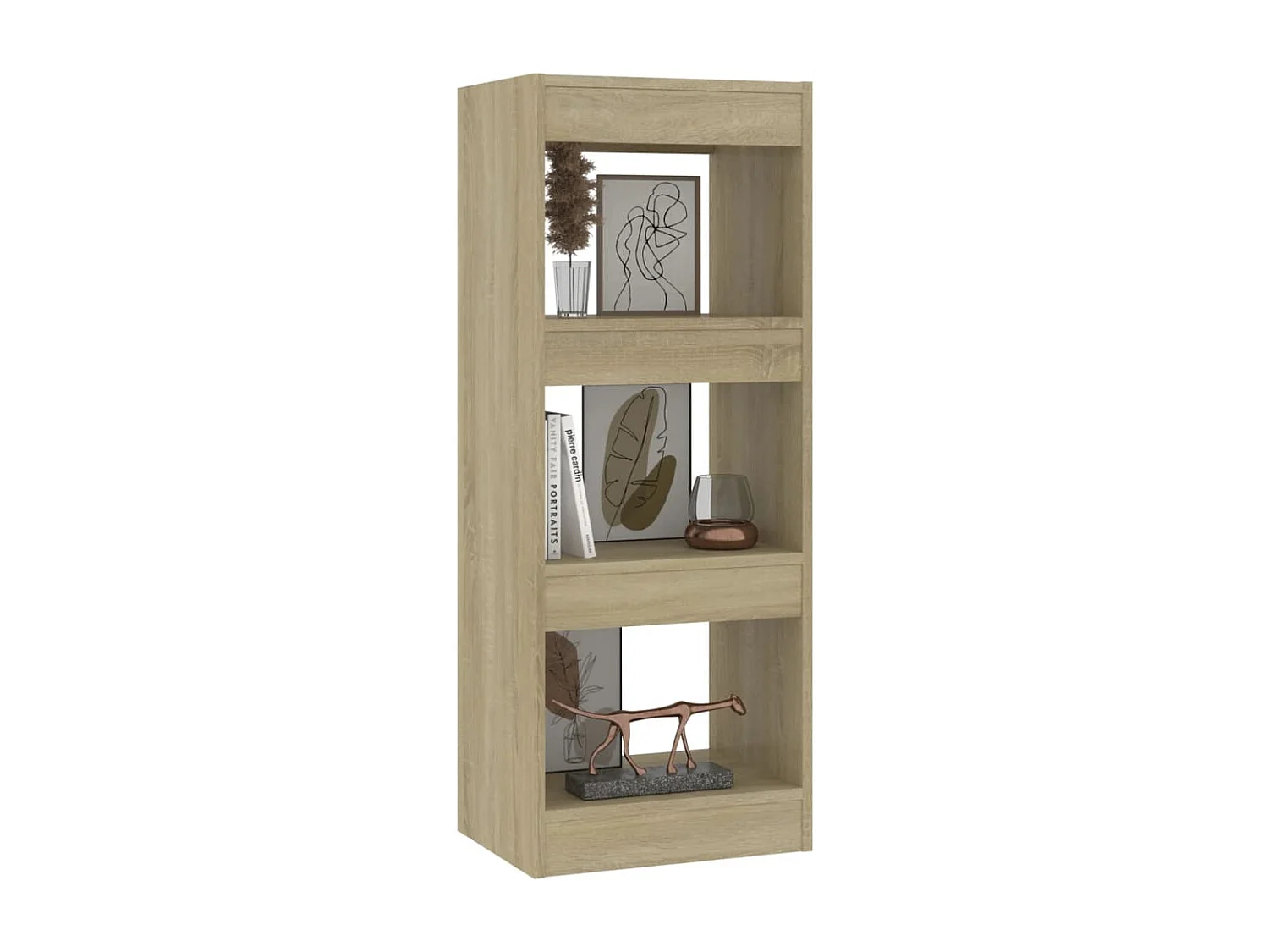 Libreria | Scaffale | Mobile di stoccaggio Divisorio Rovere Sonoma 40x30x103 cm in Truciolato