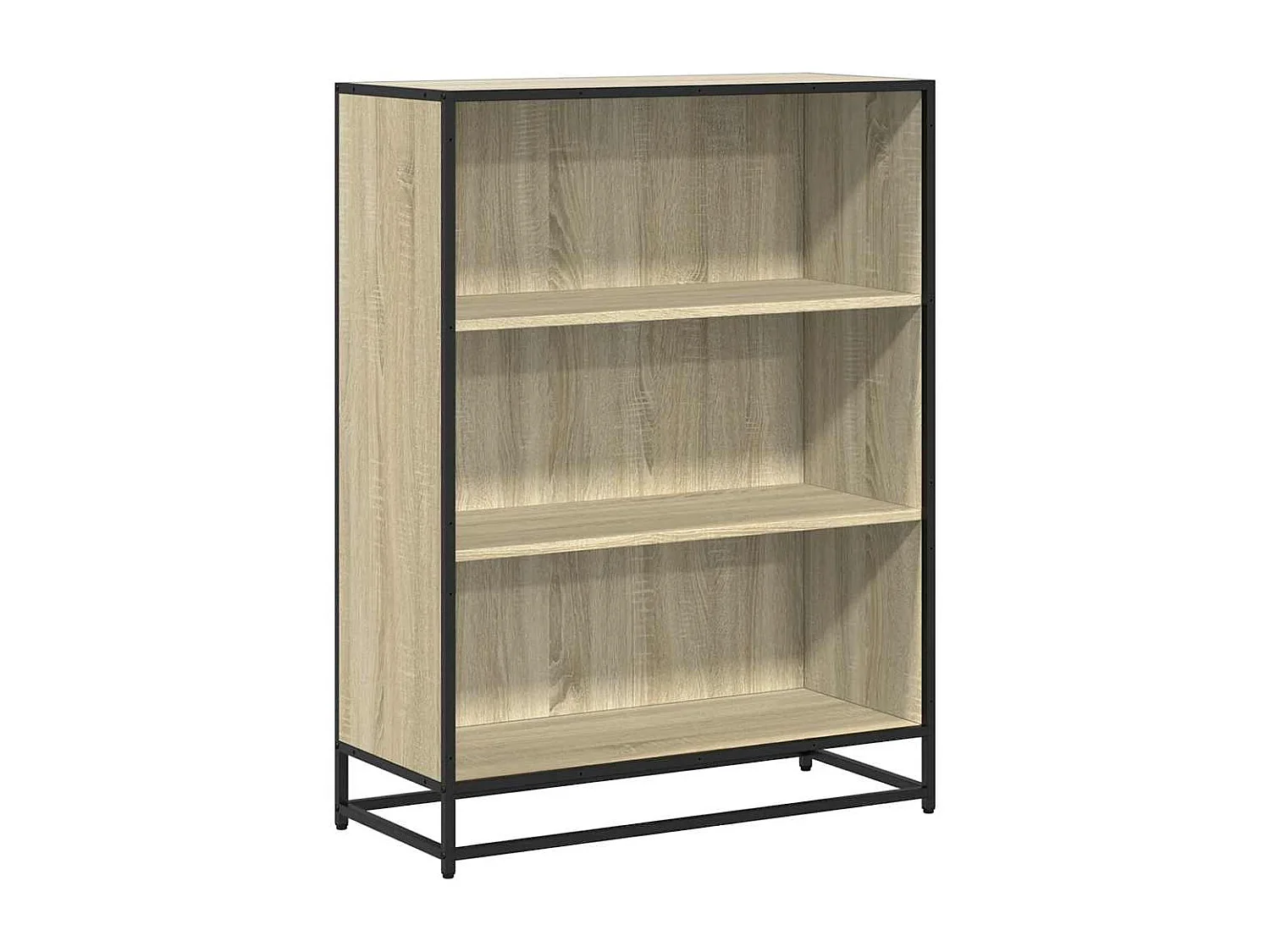 Bibliothèque | Etagère de rangement | Meuble de rangement chêne sonoma 80,5x35x107,5 cm bois d'ingénierie