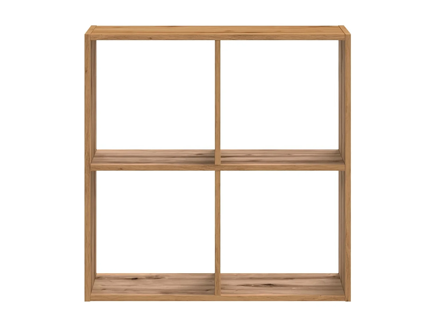 Libreria | Scaffale | Mobile di stoccaggio Legno Artigianale 68,5x32x68,5 cm in Legno Multistrato