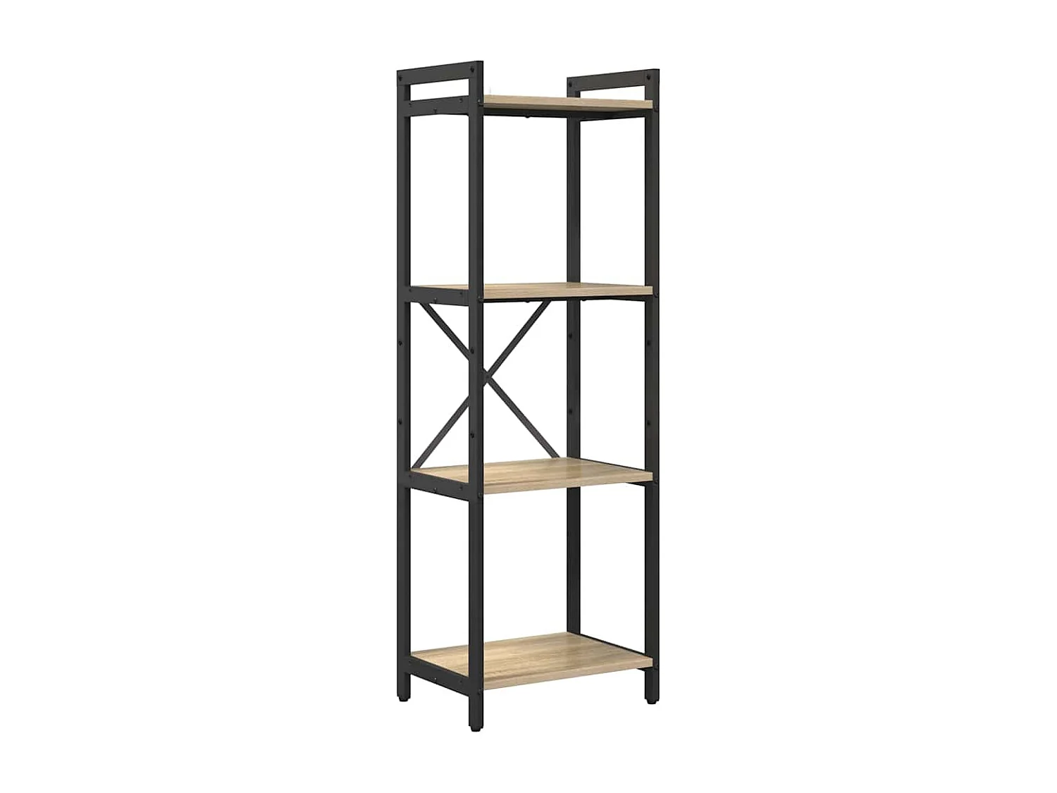 Libreria | Scaffale | Mobile di stoccaggio rovere sonoma 40 x 30 x 118 cm Legno multistrato