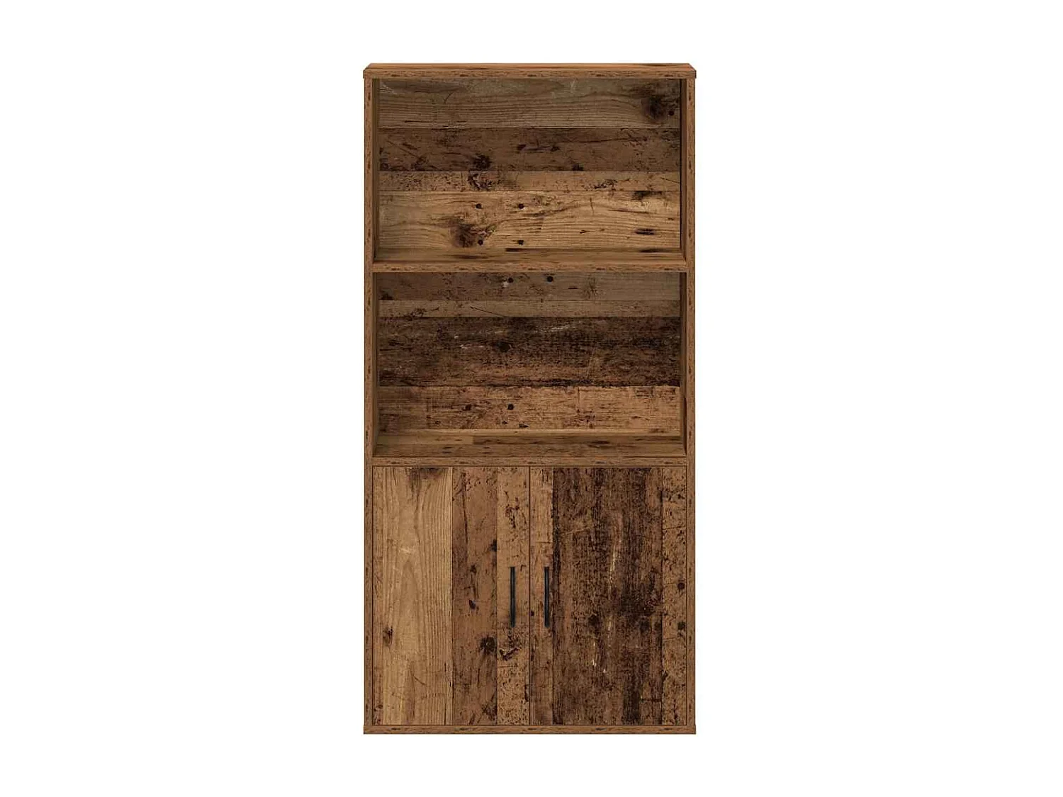 Bibliothèque | Etagère de rangement | Meuble de rangement vieux bois 60x24x120 cm bois d'ingénierie