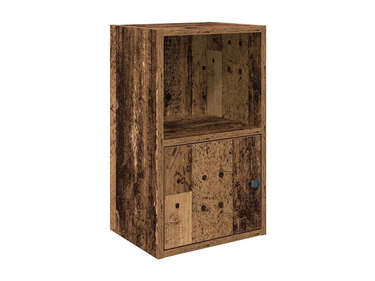 Libreria | Scaffale | Mobile di stoccaggio Legno Vecchio 31x24x52 cm in Legno Multistrato