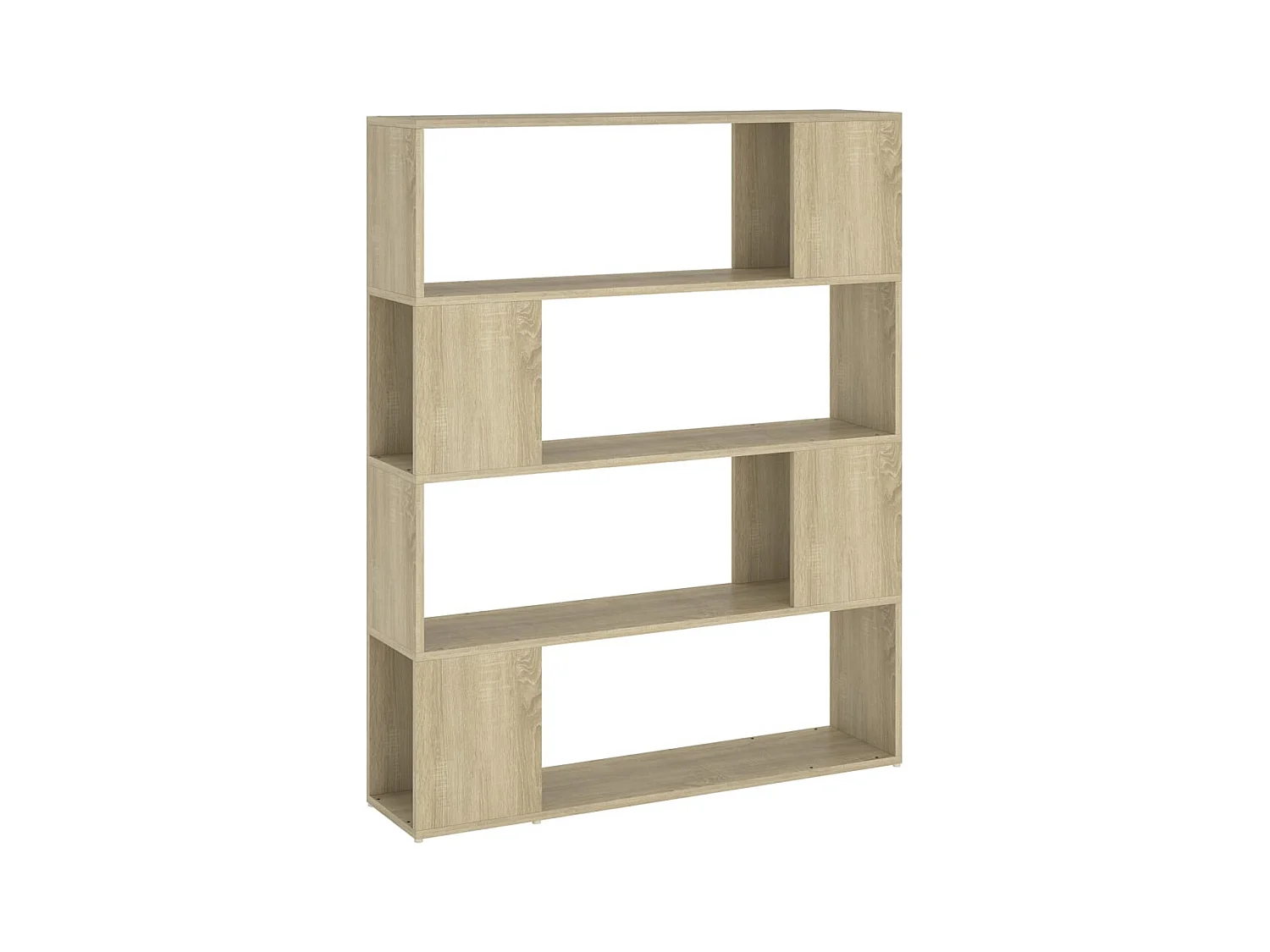 Bibliothèque | Etagère de rangement | Meuble de rangement Chêne sonoma 100x24x124 cm