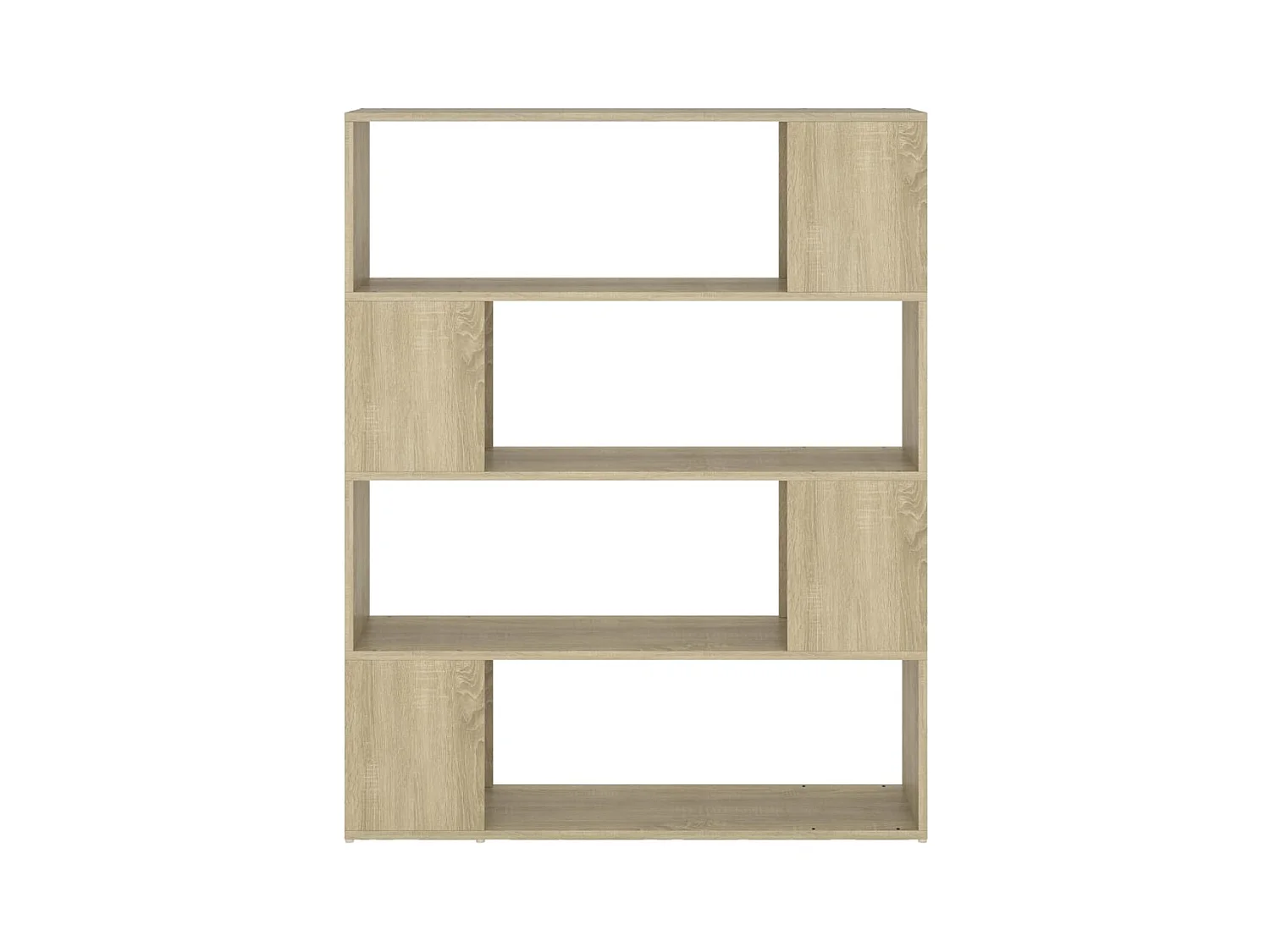 Bibliothèque | Etagère de rangement | Meuble de rangement Chêne sonoma 100x24x124 cm