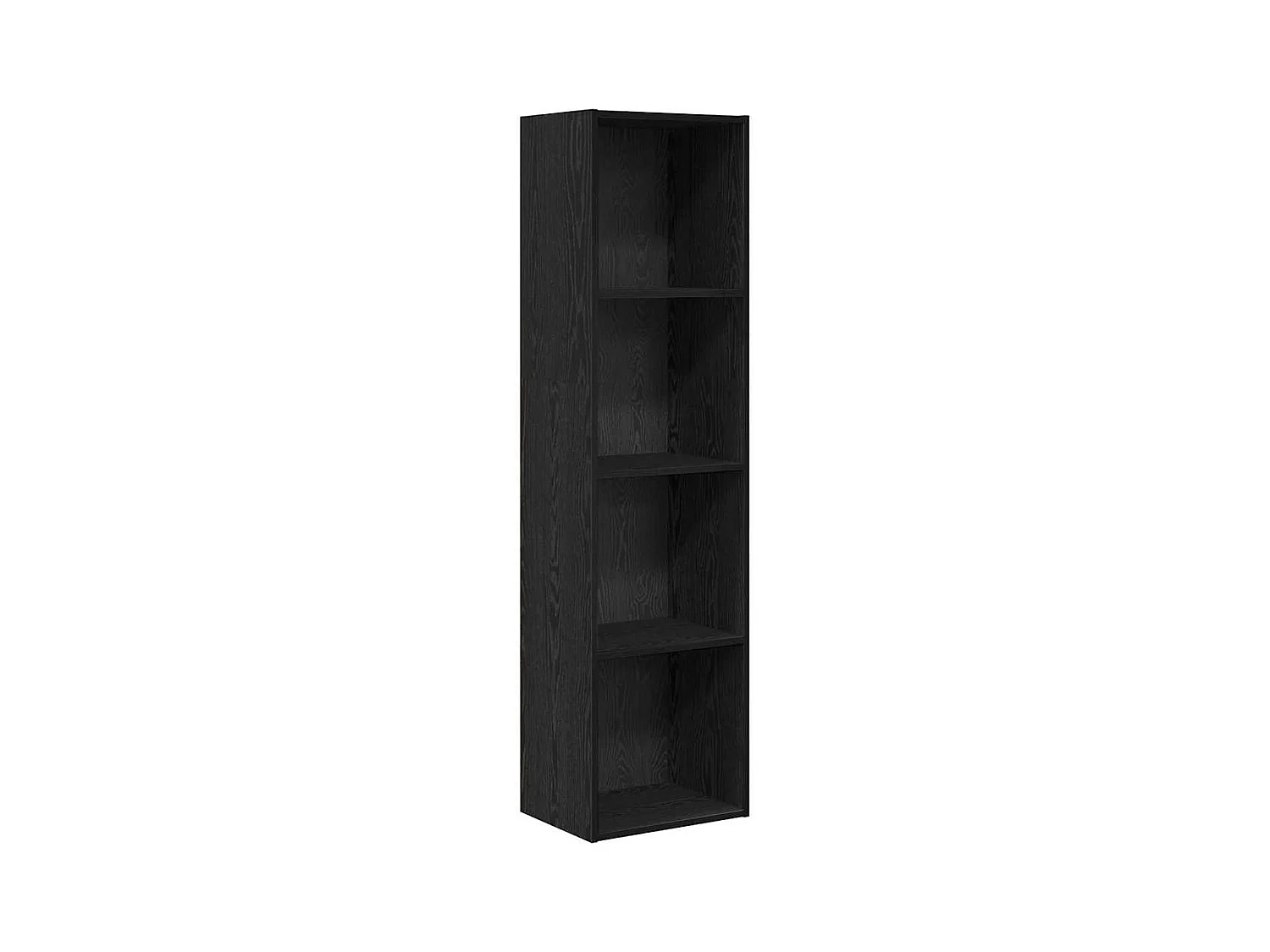 Bibliothèque | Etagère de rangement | Meuble de rangement Chêne noir 40 x 30 x 152 cm Bois d'ingénierie